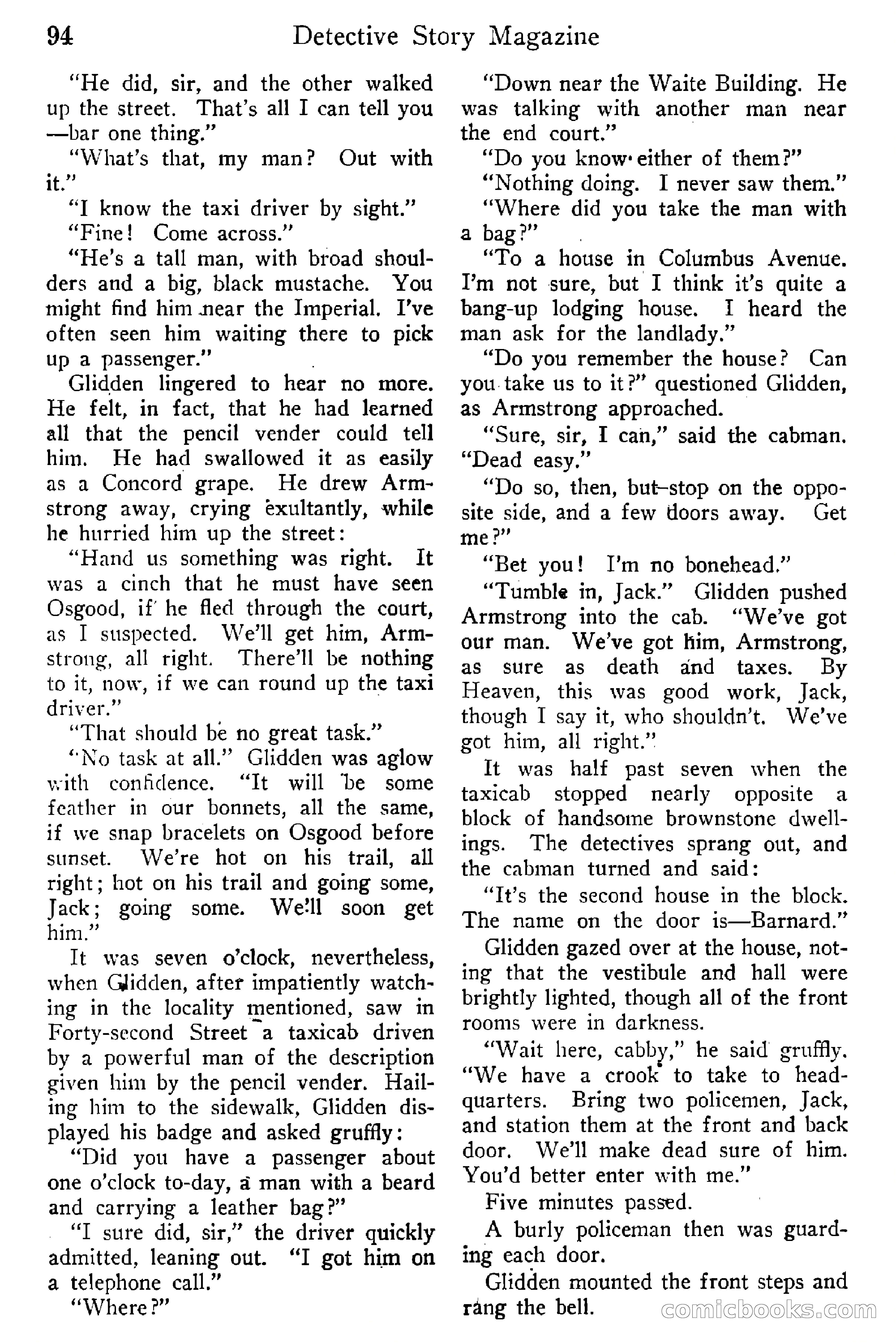 Detective Story Magazine, Vol. 6, No. 1 — page 96 of 132