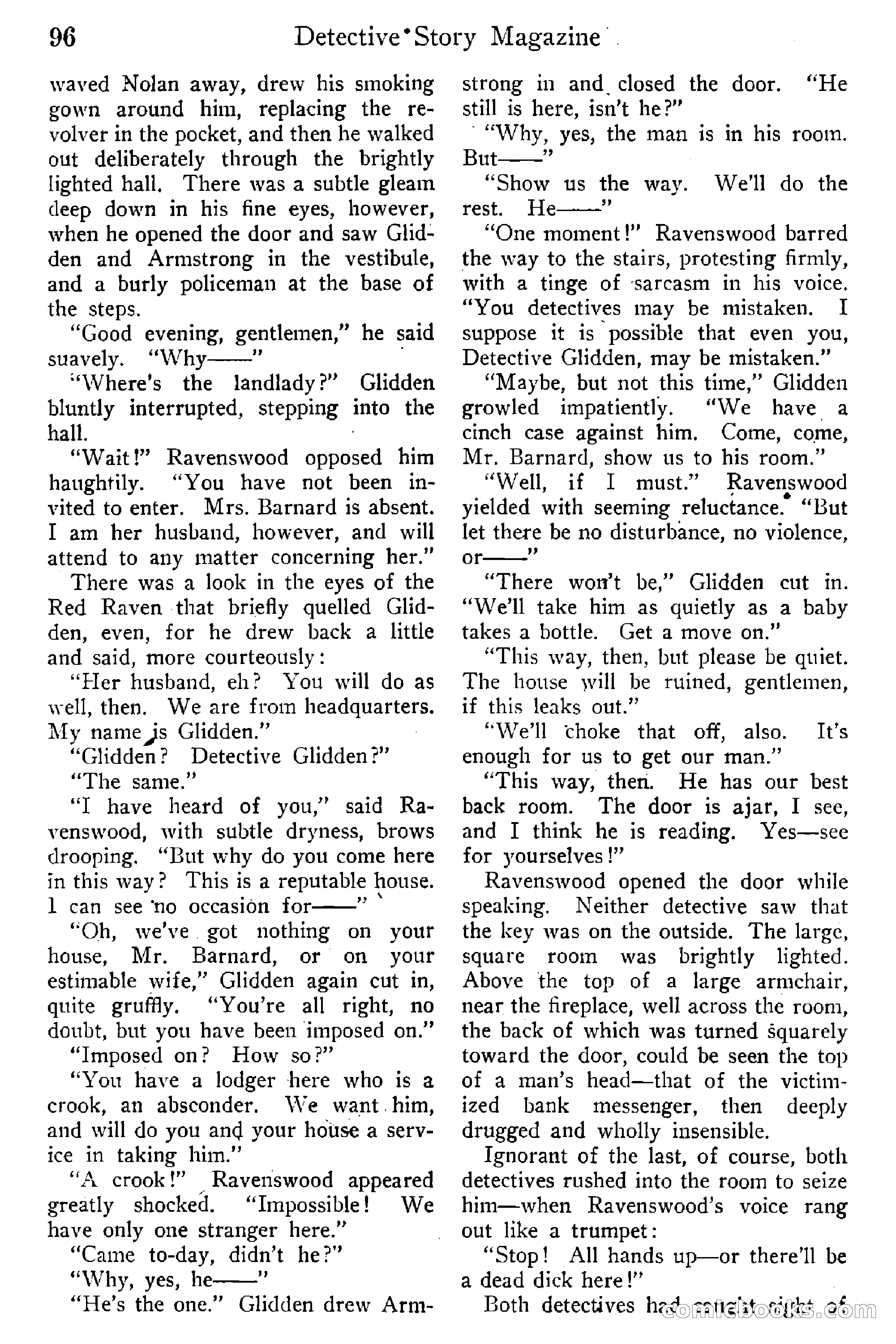 Detective Story Magazine, Vol. 6, No. 1 — page 98 of 132