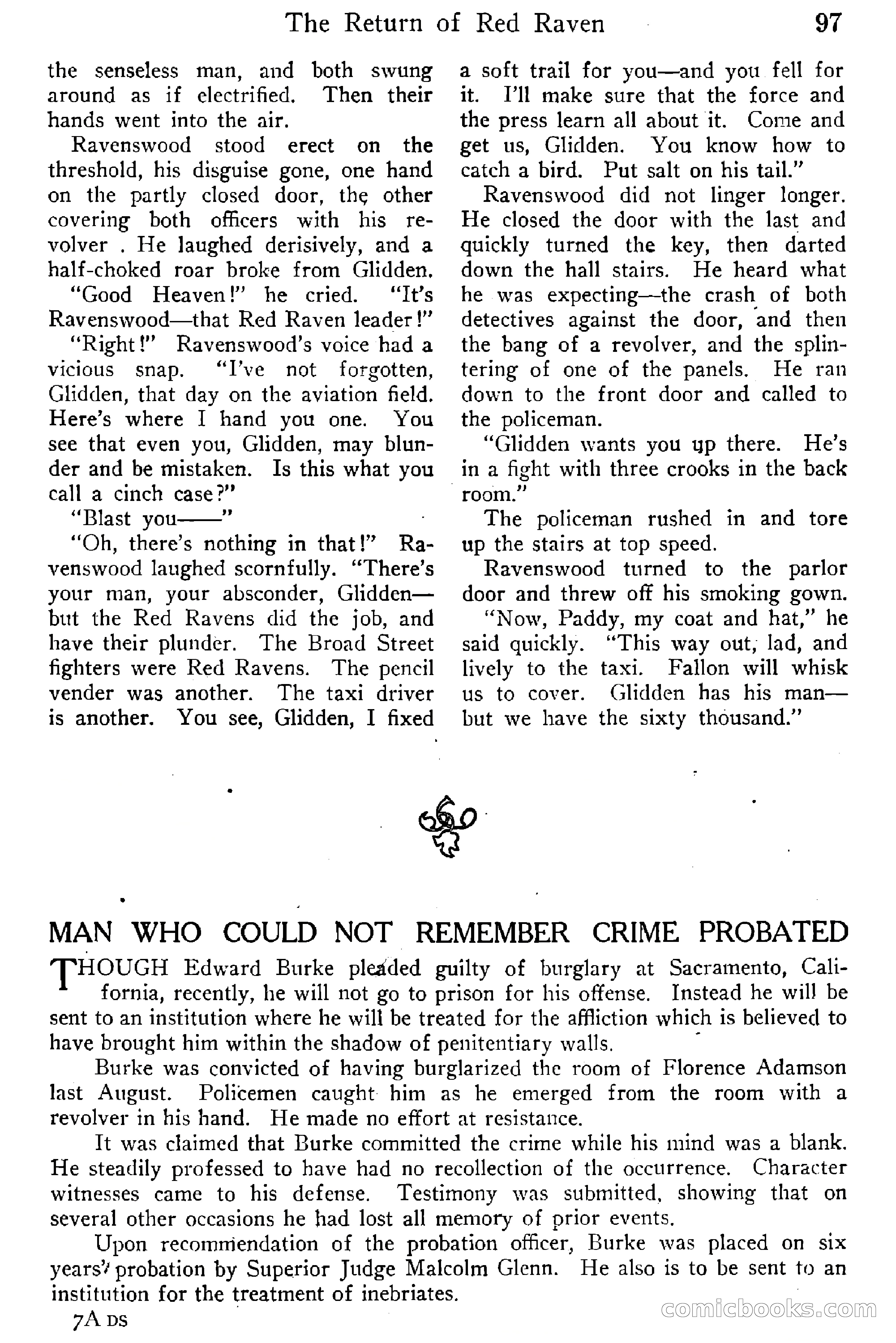 Detective Story Magazine, Vol. 6, No. 1 — page 99 of 132