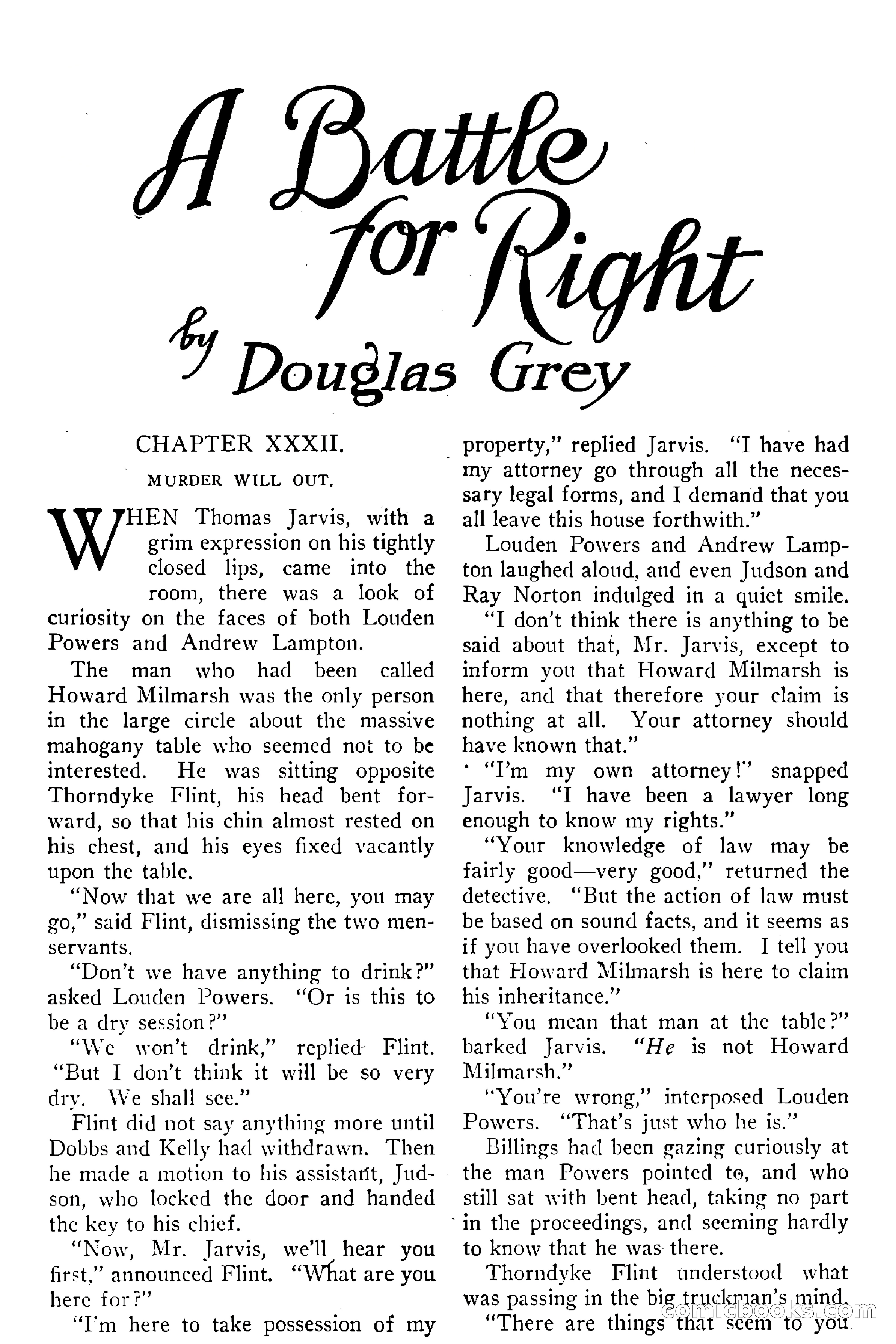 Detective Story Magazine, Vol. 6, No. 1 — page 100 of 132