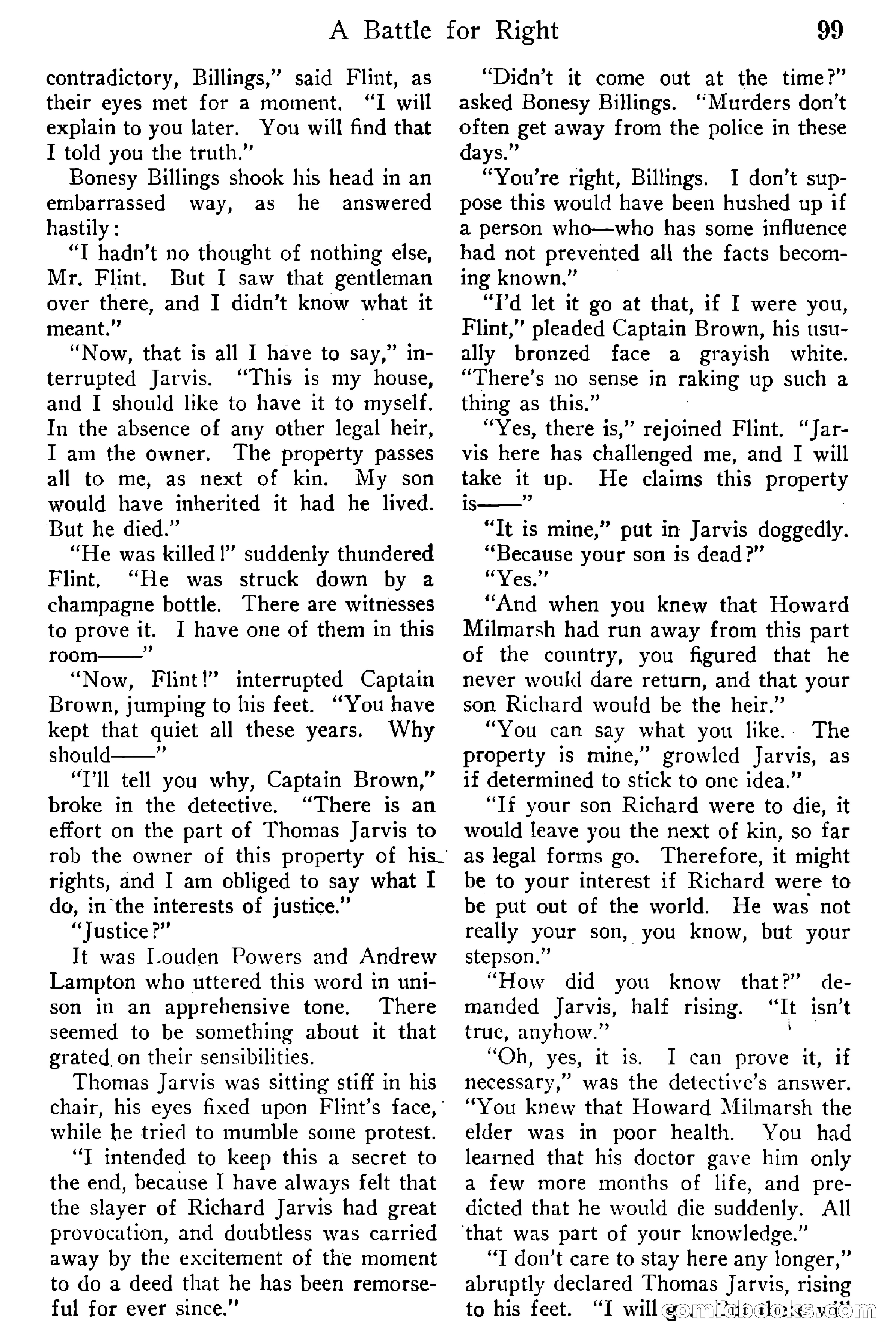 Detective Story Magazine, Vol. 6, No. 1 — page 101 of 132