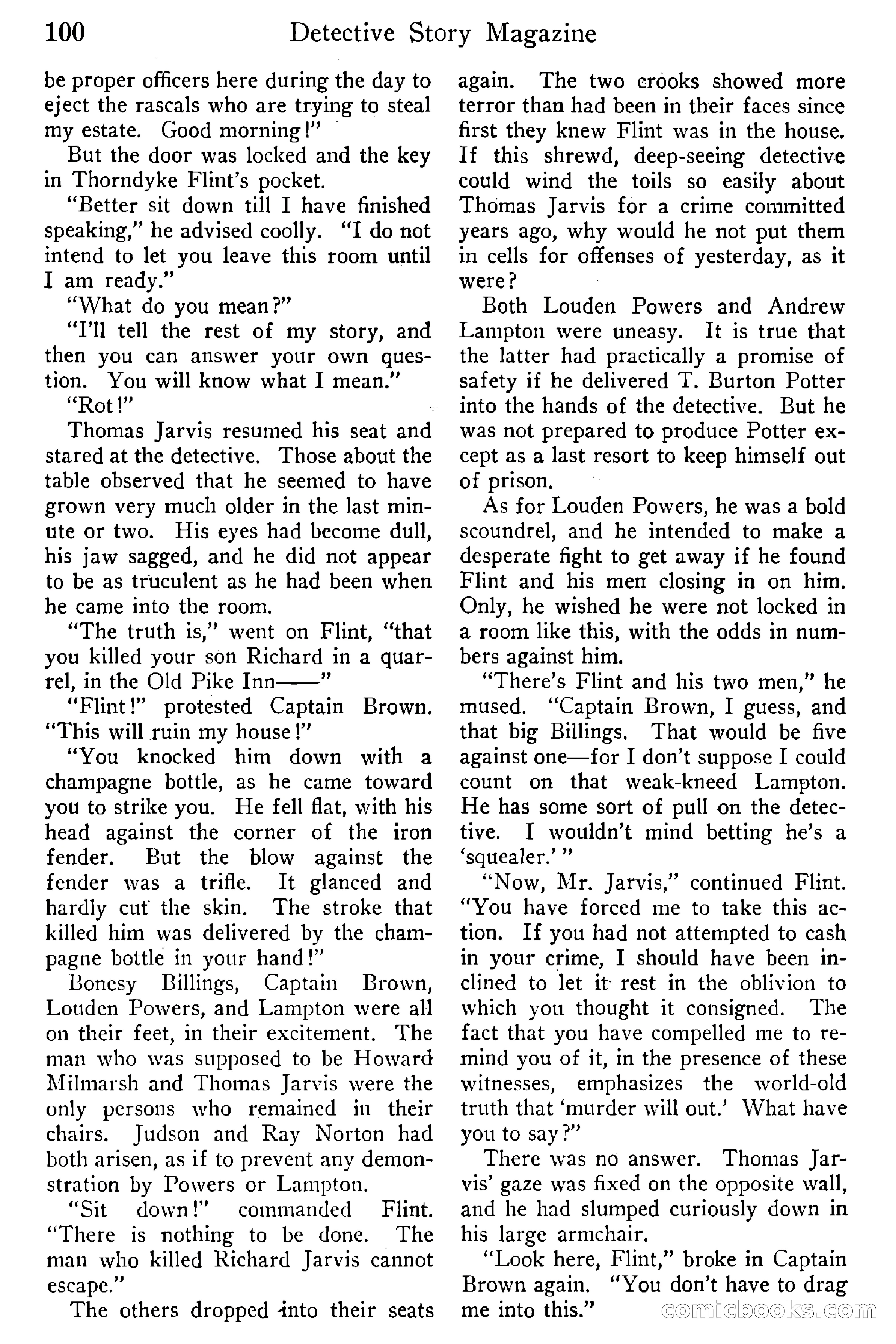 Detective Story Magazine, Vol. 6, No. 1 — page 102 of 132