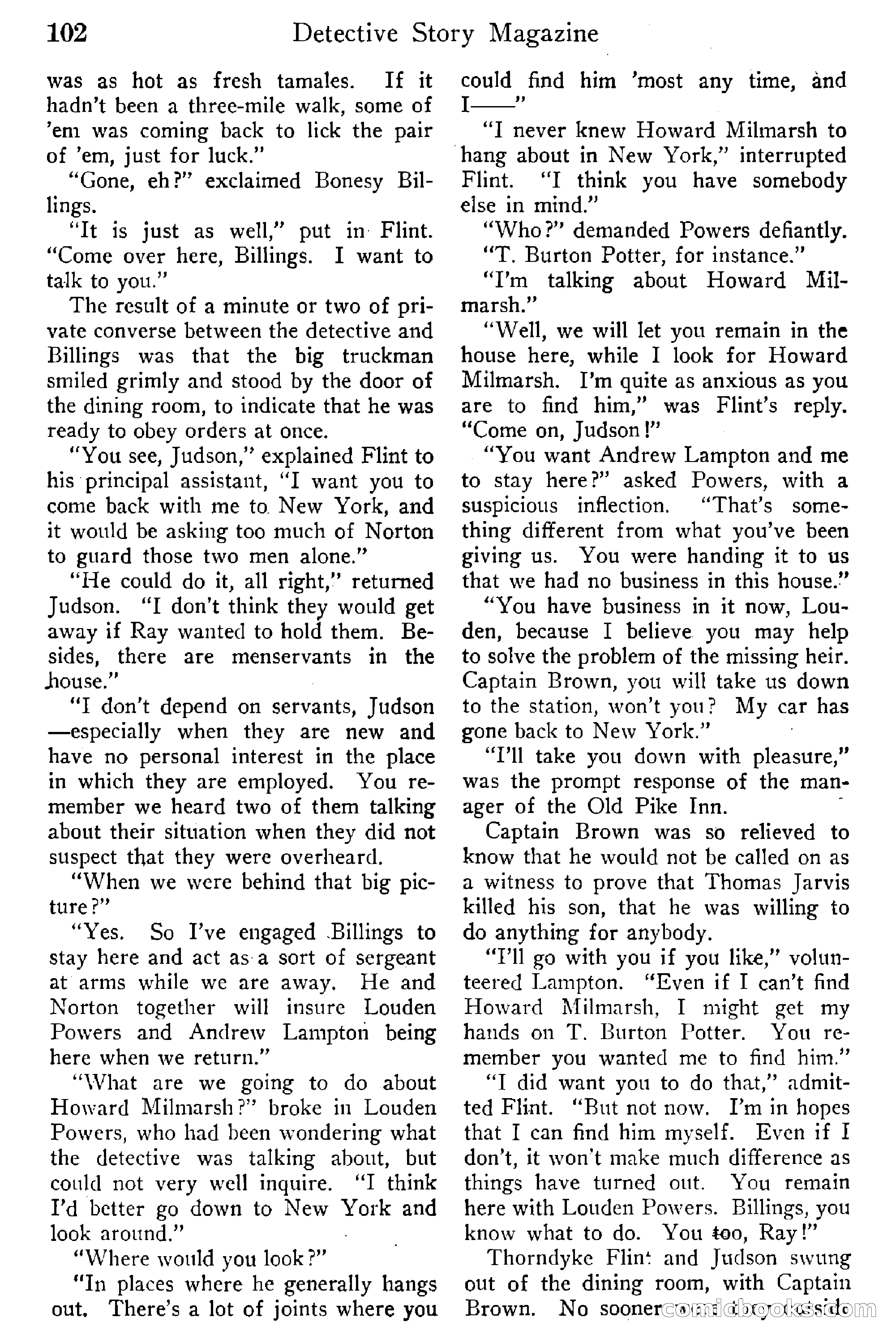 Detective Story Magazine, Vol. 6, No. 1 — page 104 of 132