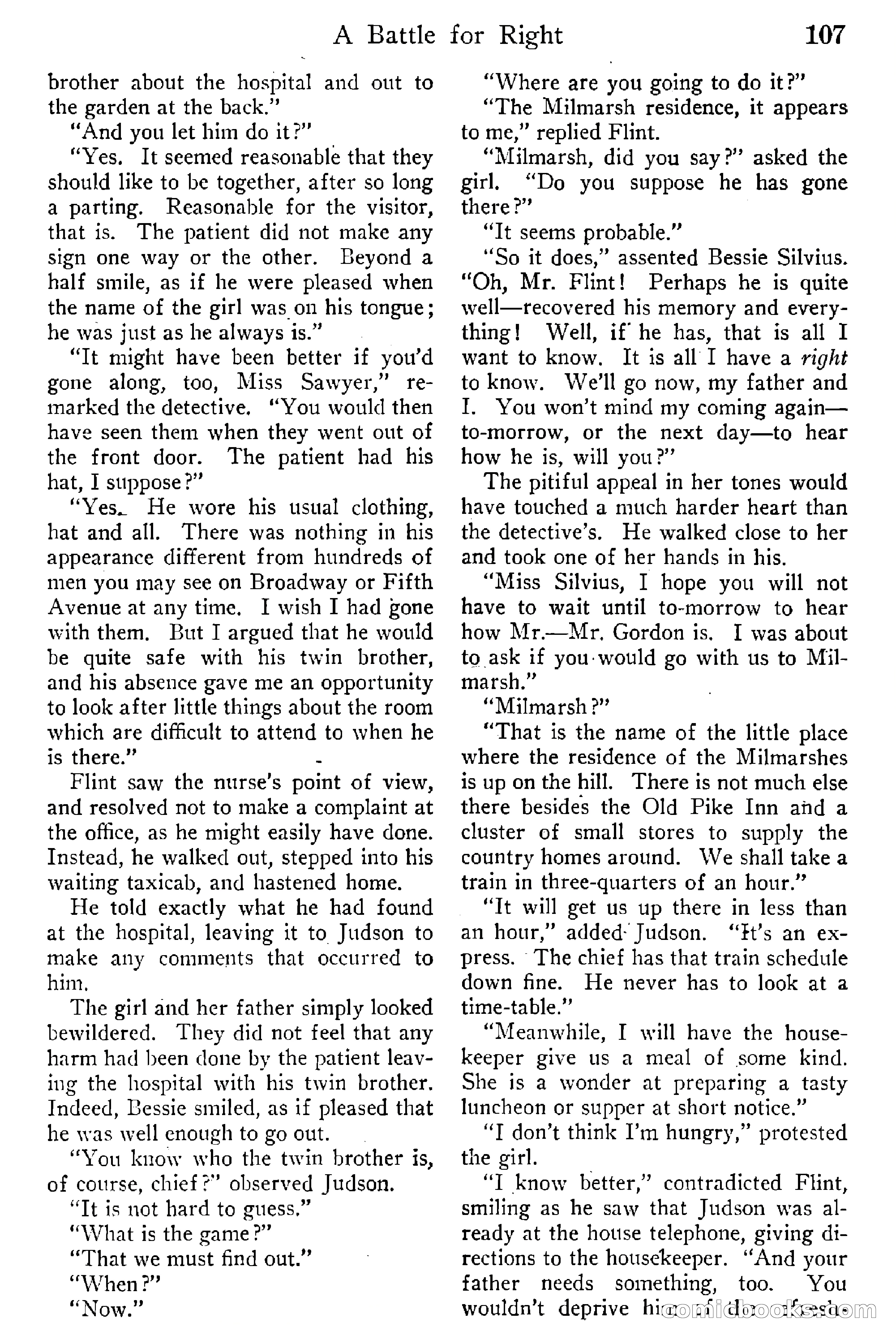 Detective Story Magazine, Vol. 6, No. 1 — page 109 of 132