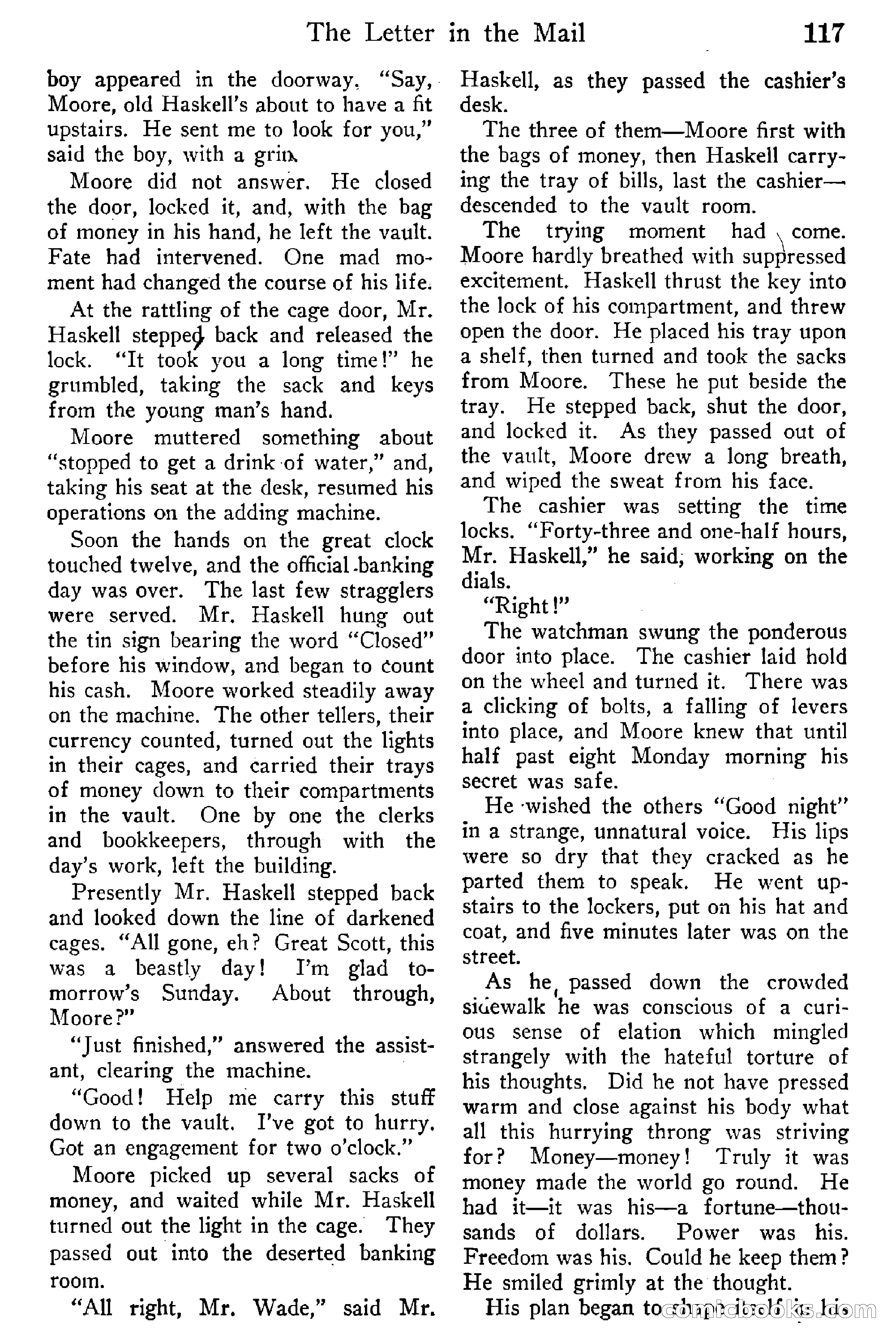 Detective Story Magazine, Vol. 6, No. 1 — page 119 of 132