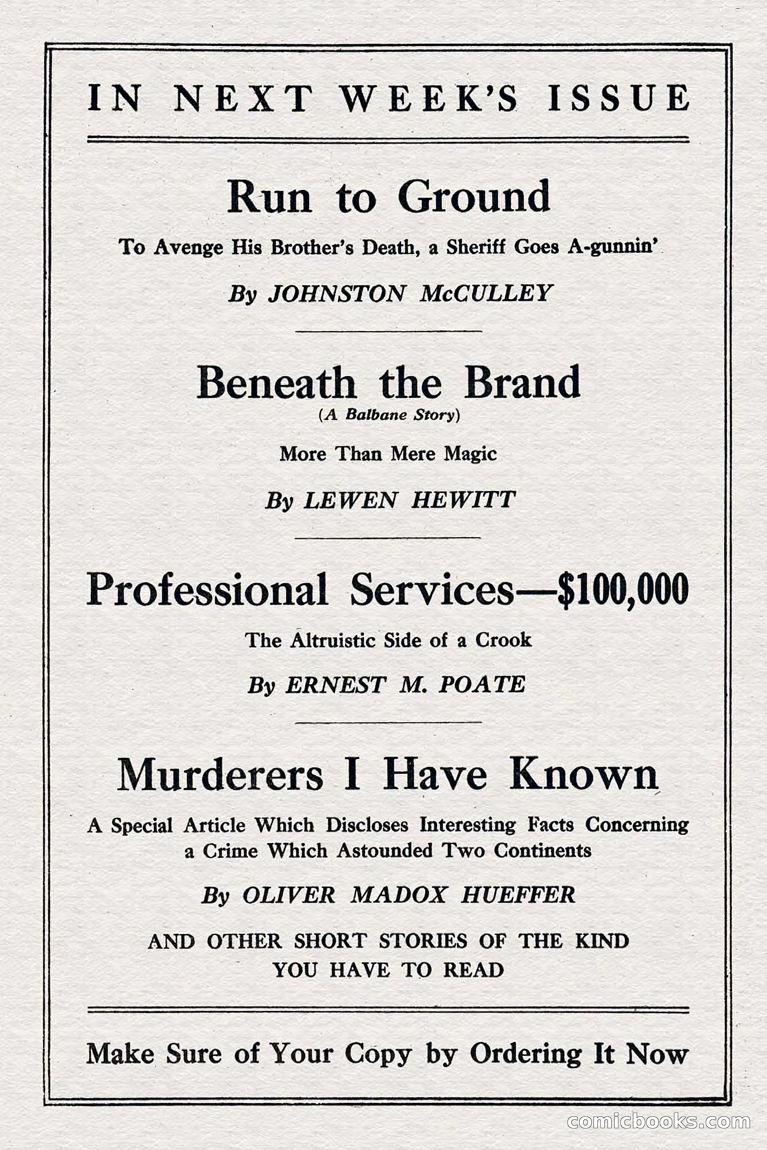 Detective Story Magazine — page 4 of 148