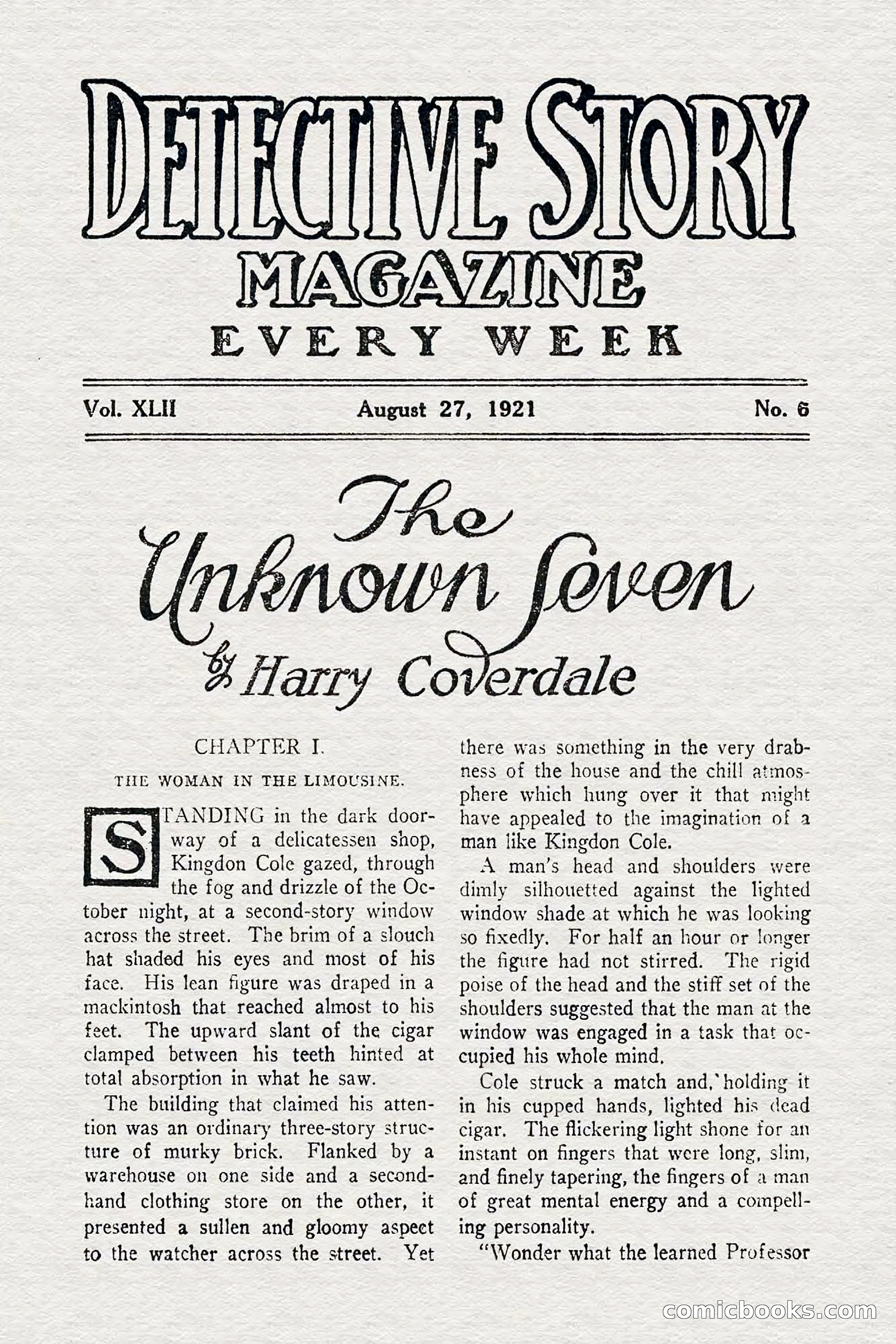 Detective Story Magazine — page 5 of 148