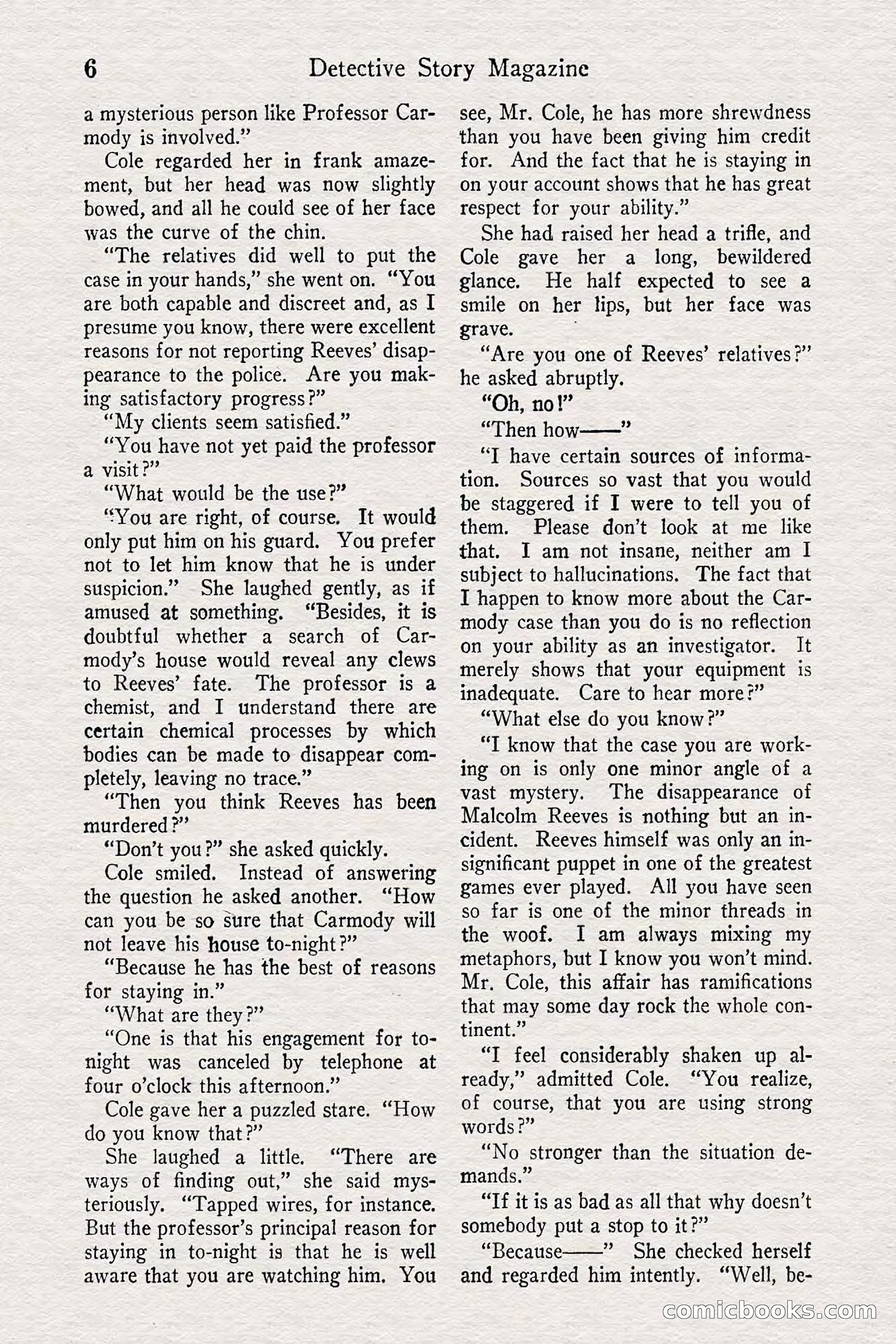 Detective Story Magazine — page 8 of 148