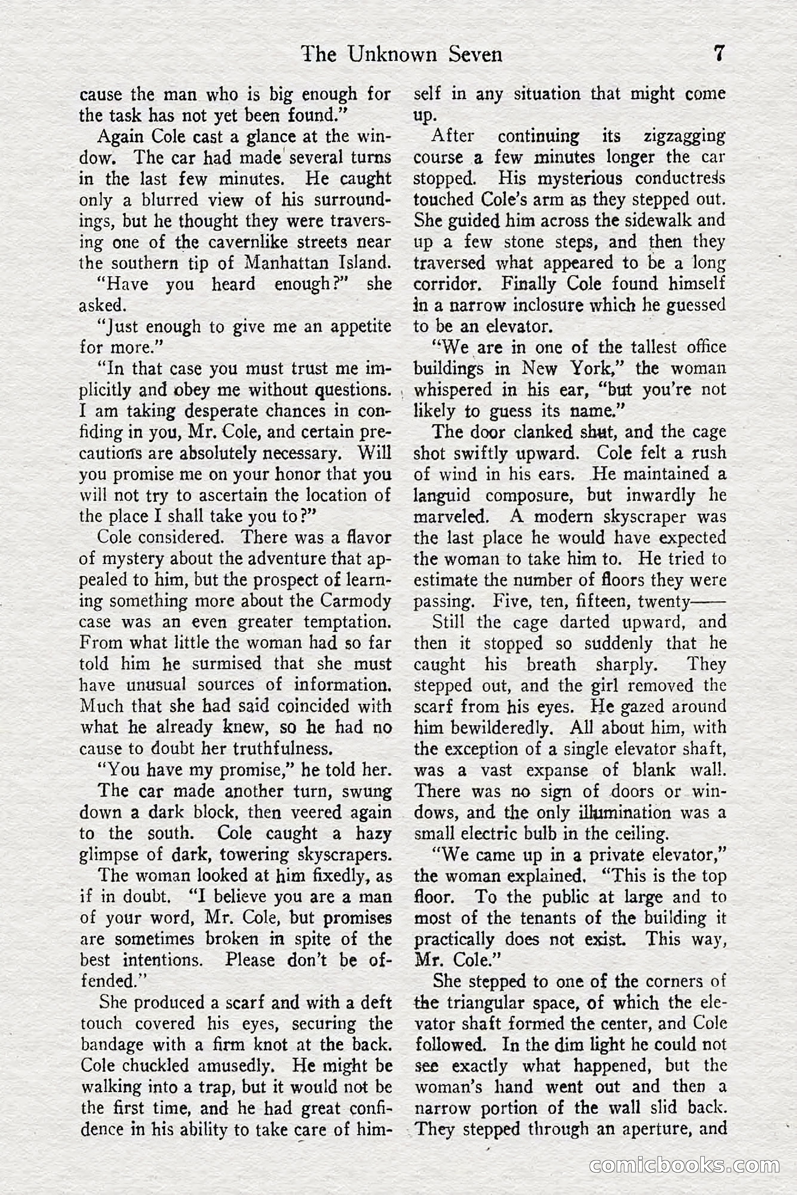 Detective Story Magazine — page 9 of 148