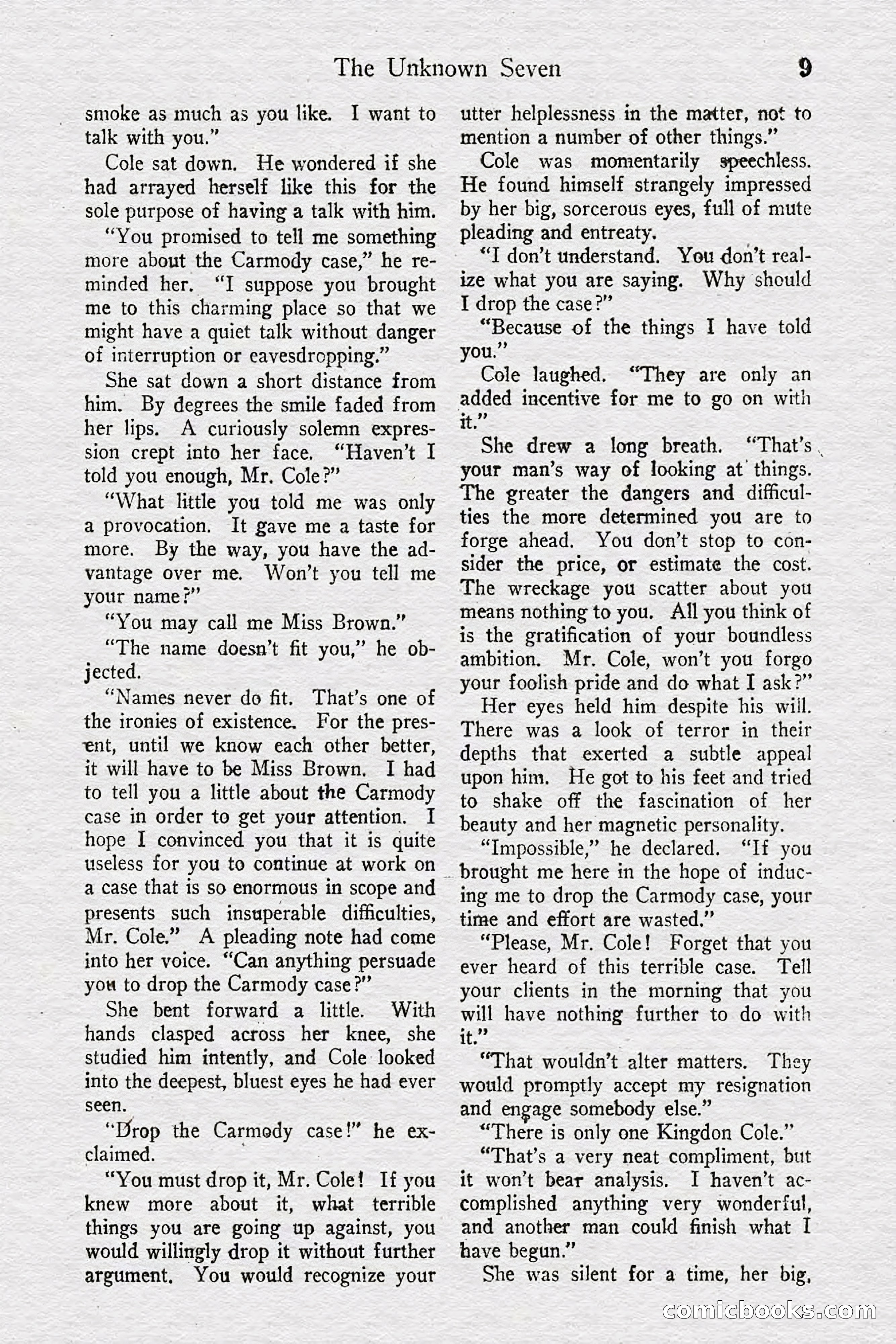Detective Story Magazine — page 11 of 148