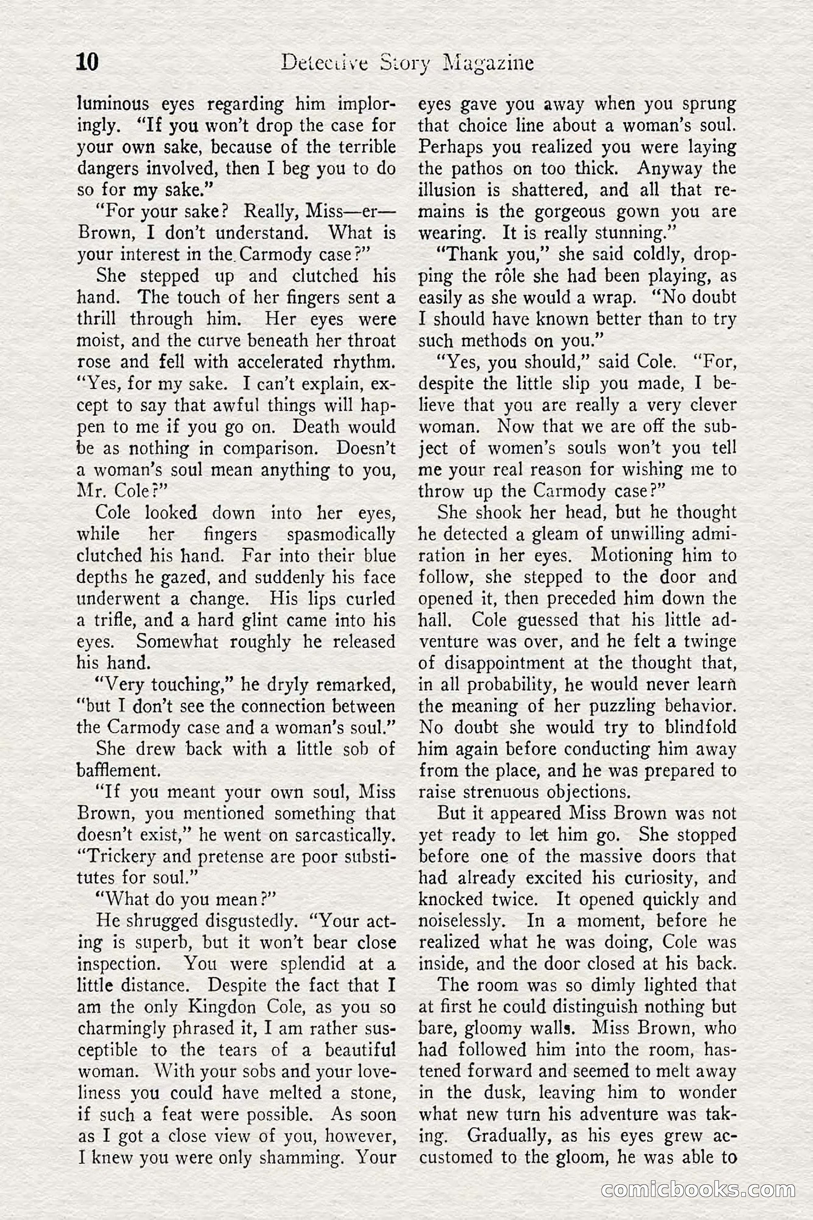 Detective Story Magazine — page 12 of 148