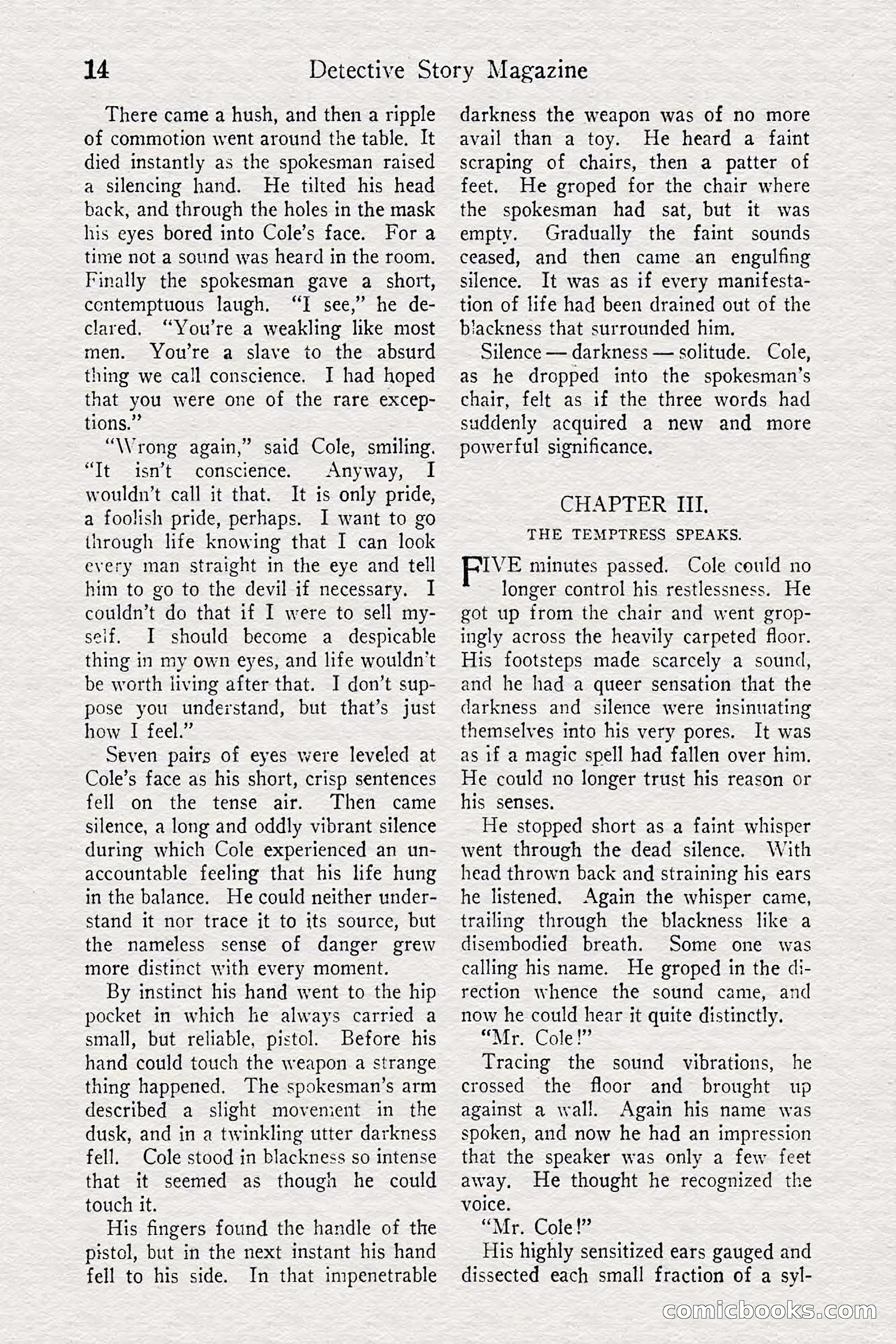 Detective Story Magazine — page 16 of 148
