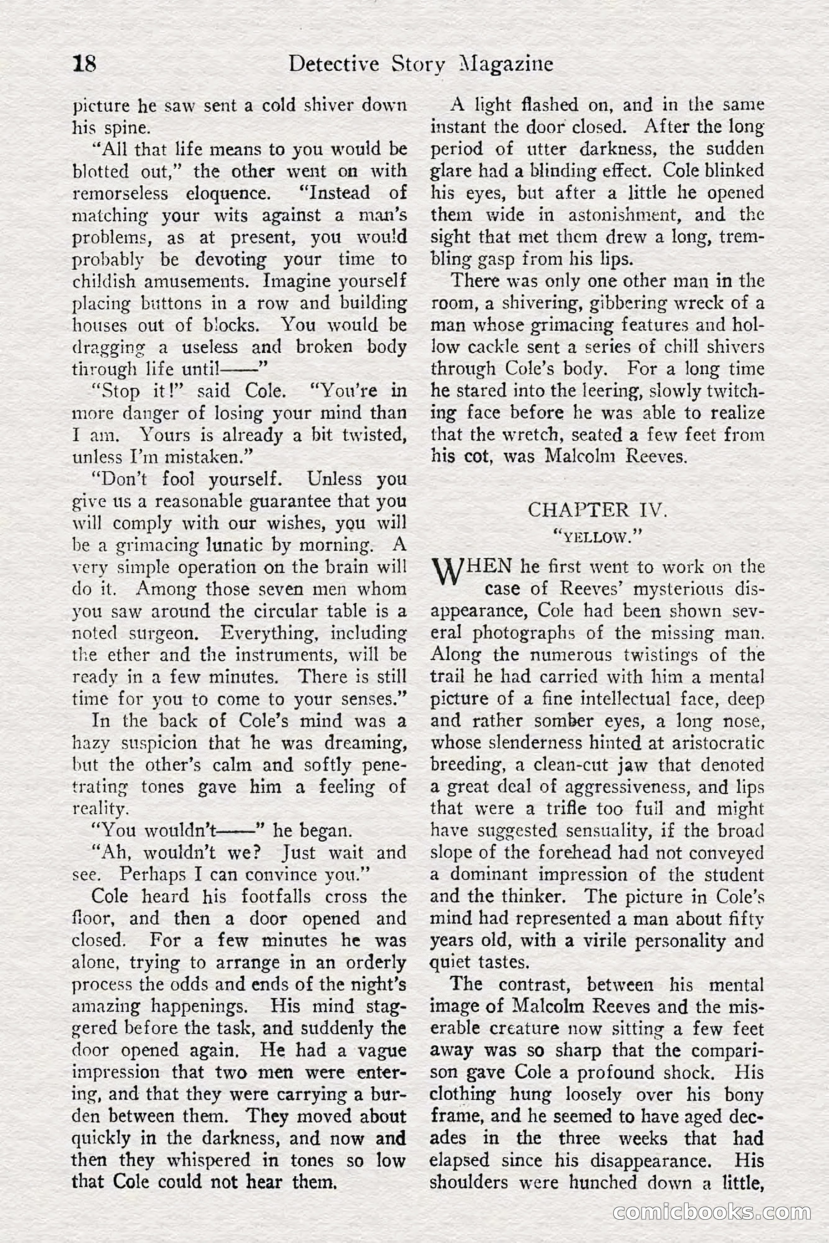 Detective Story Magazine — page 20 of 148