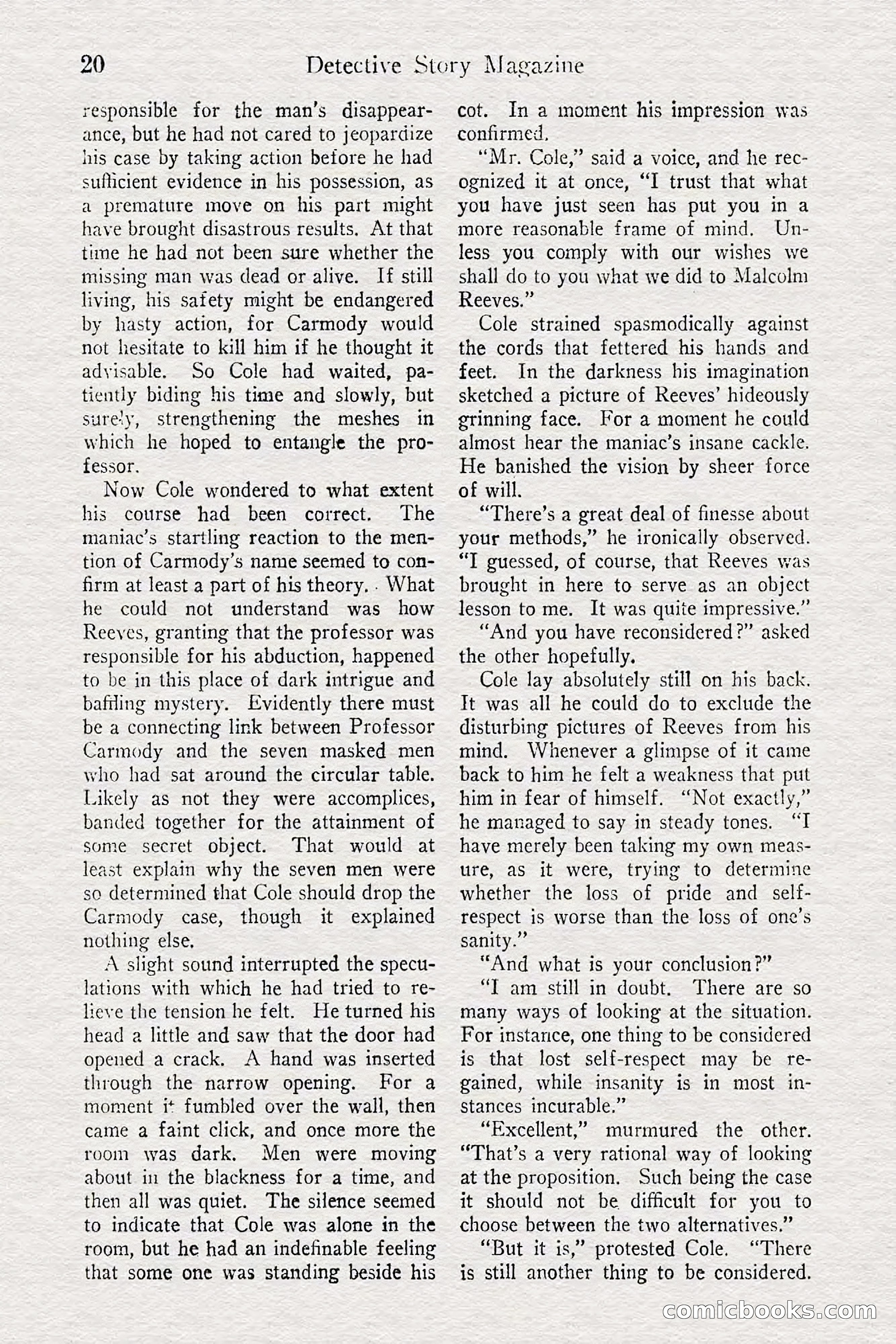 Detective Story Magazine — page 22 of 148