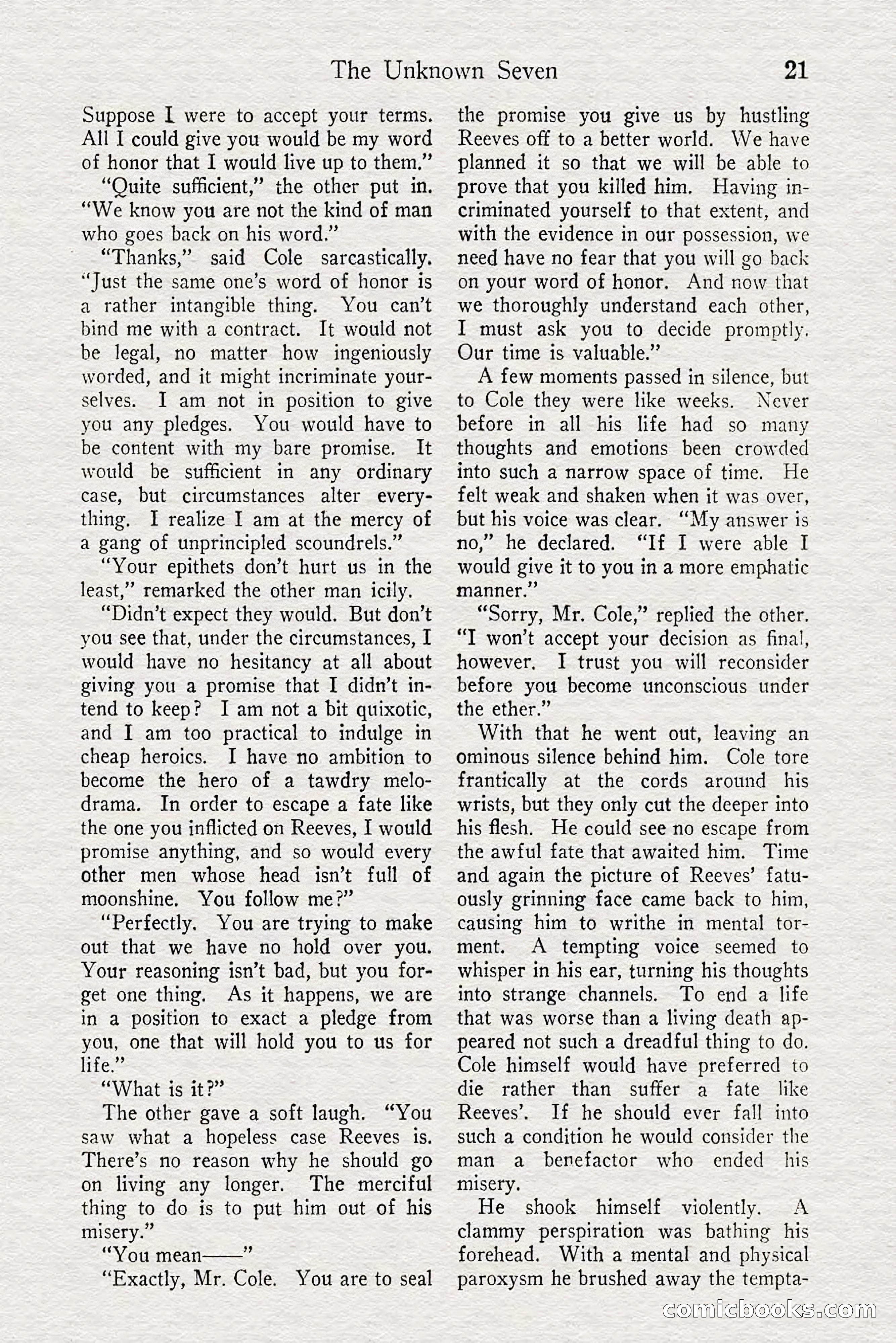 Detective Story Magazine — page 23 of 148
