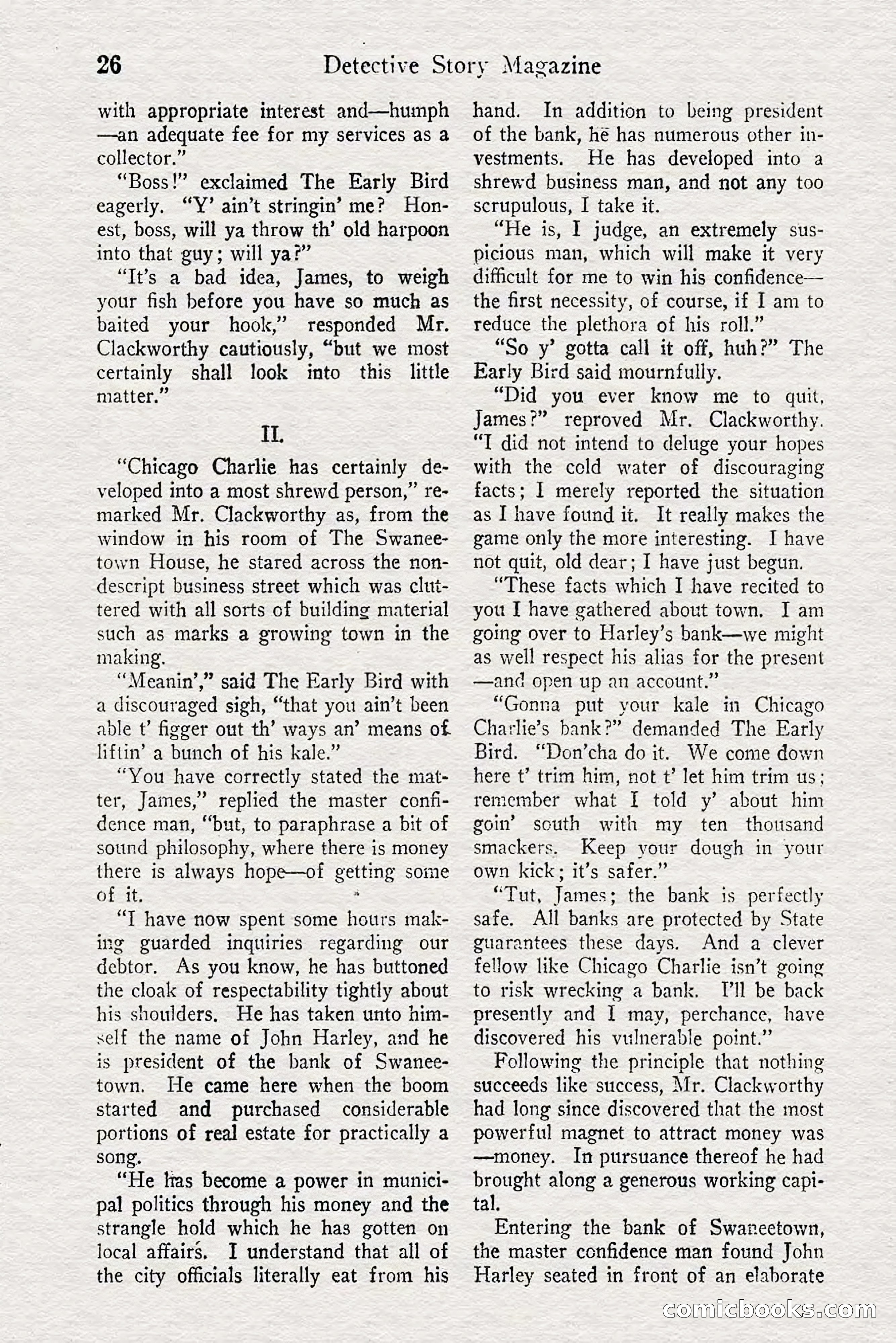 Detective Story Magazine — page 28 of 148