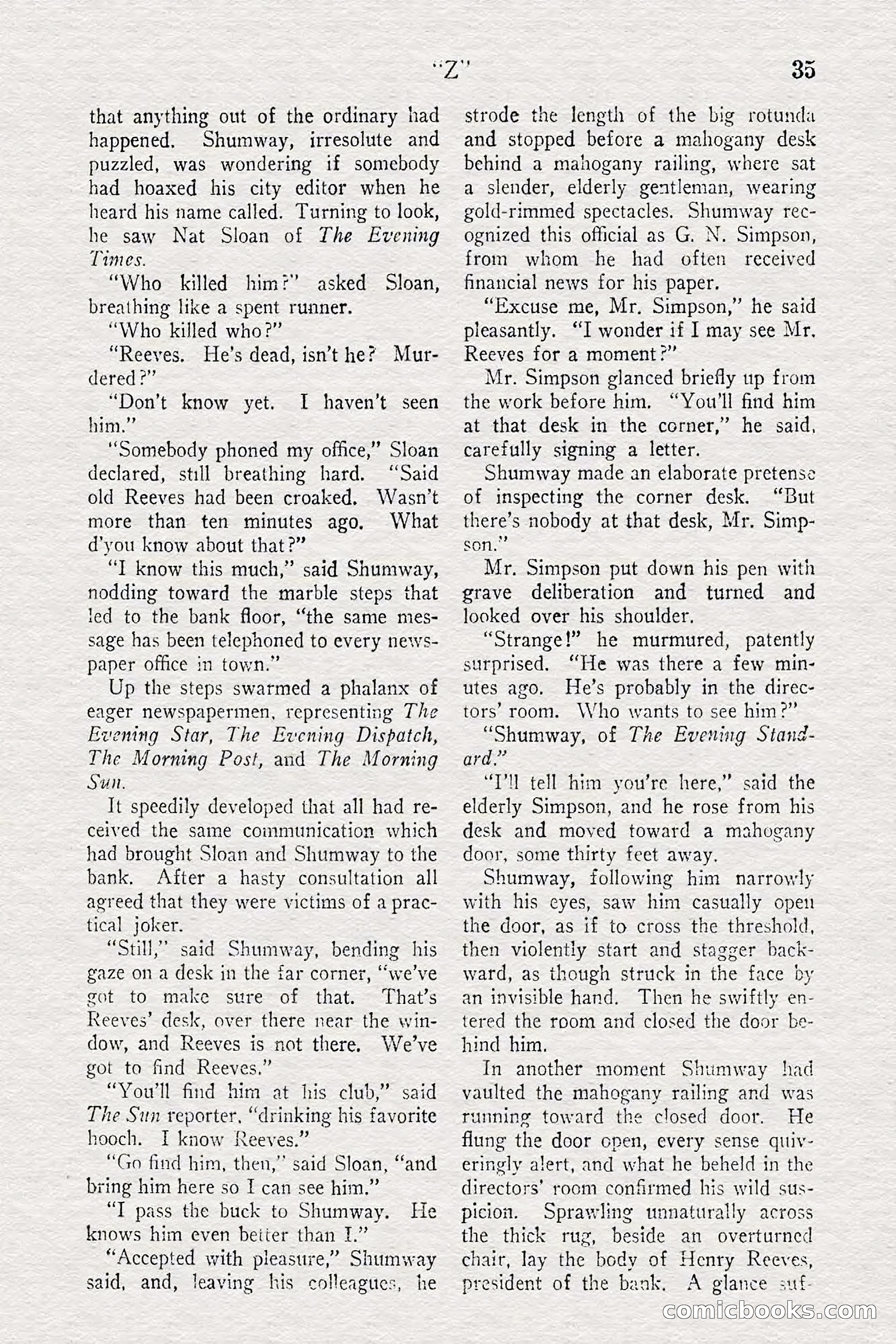 Detective Story Magazine — page 37 of 148