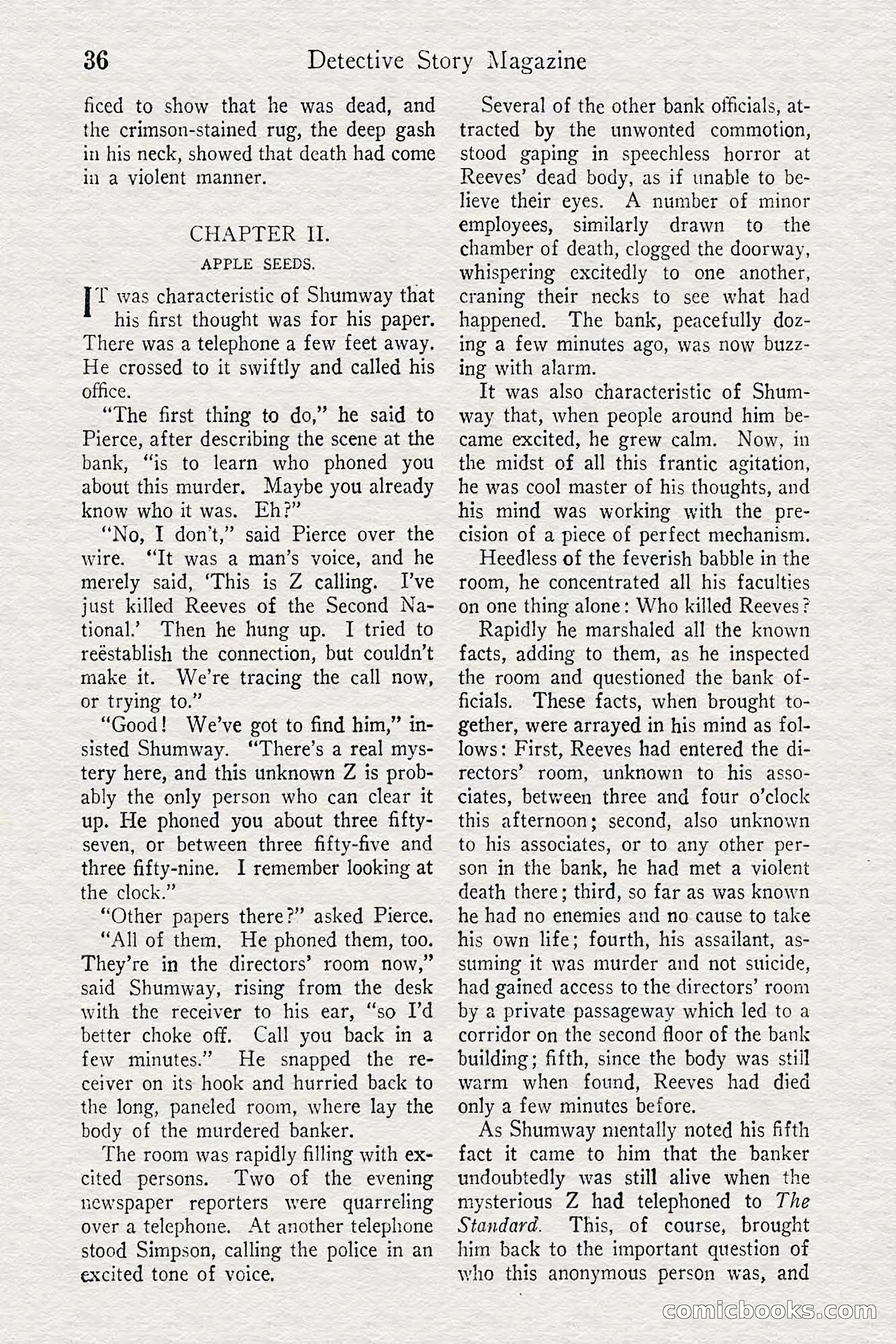 Detective Story Magazine — page 38 of 148