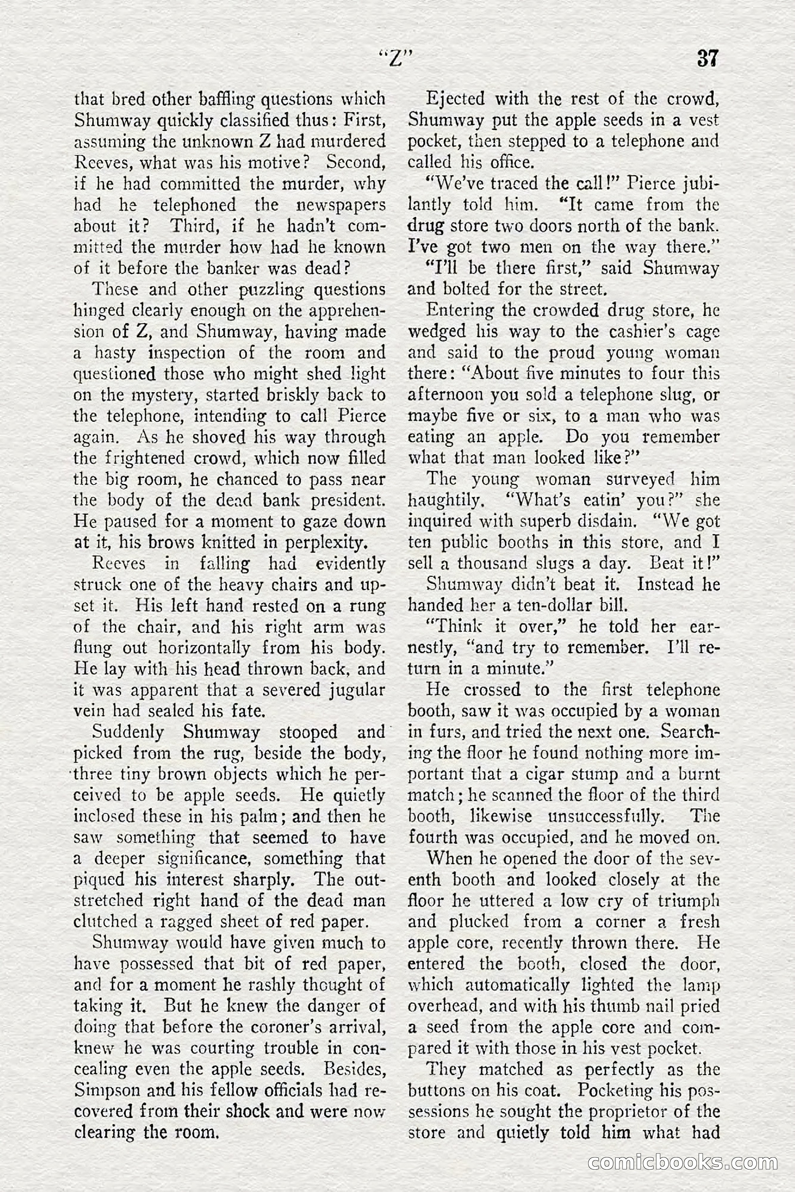 Detective Story Magazine — page 39 of 148