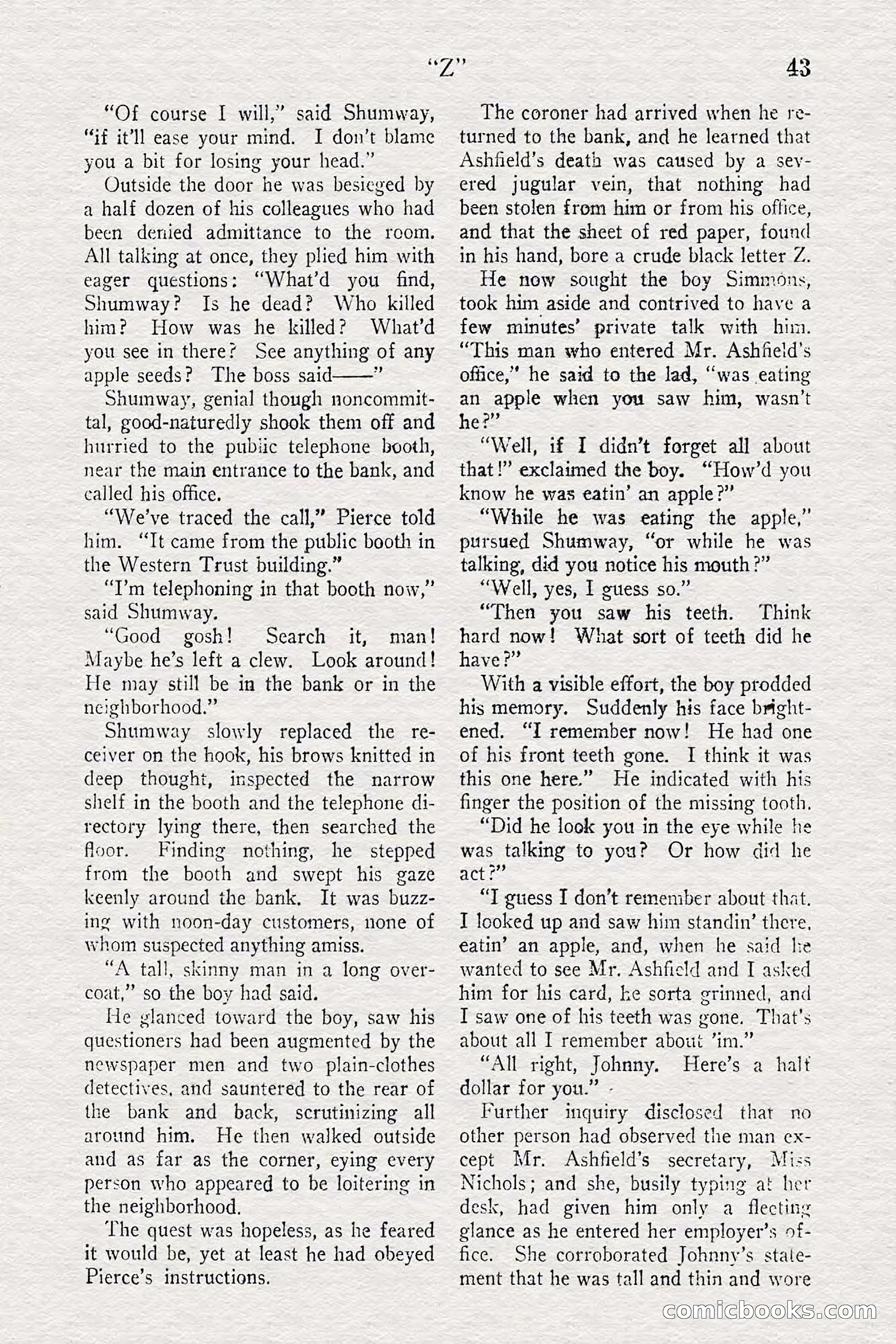 Detective Story Magazine — page 45 of 148