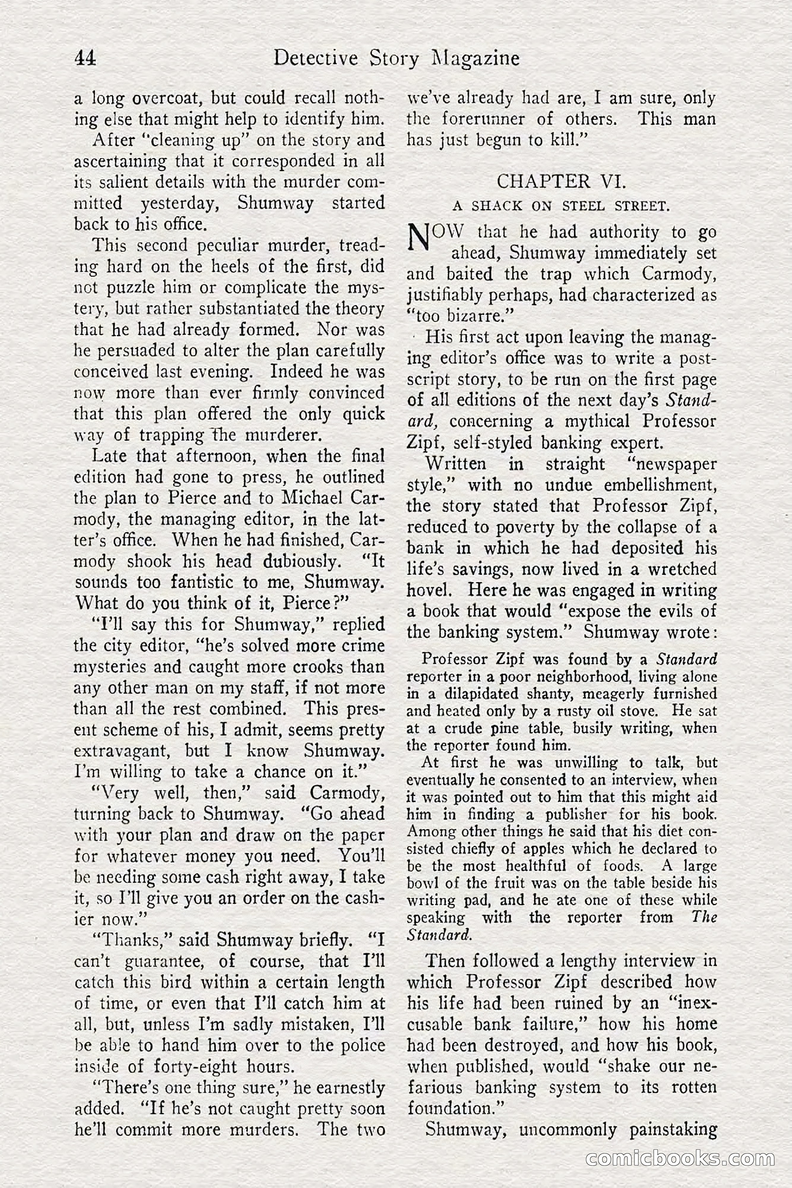 Detective Story Magazine — page 46 of 148
