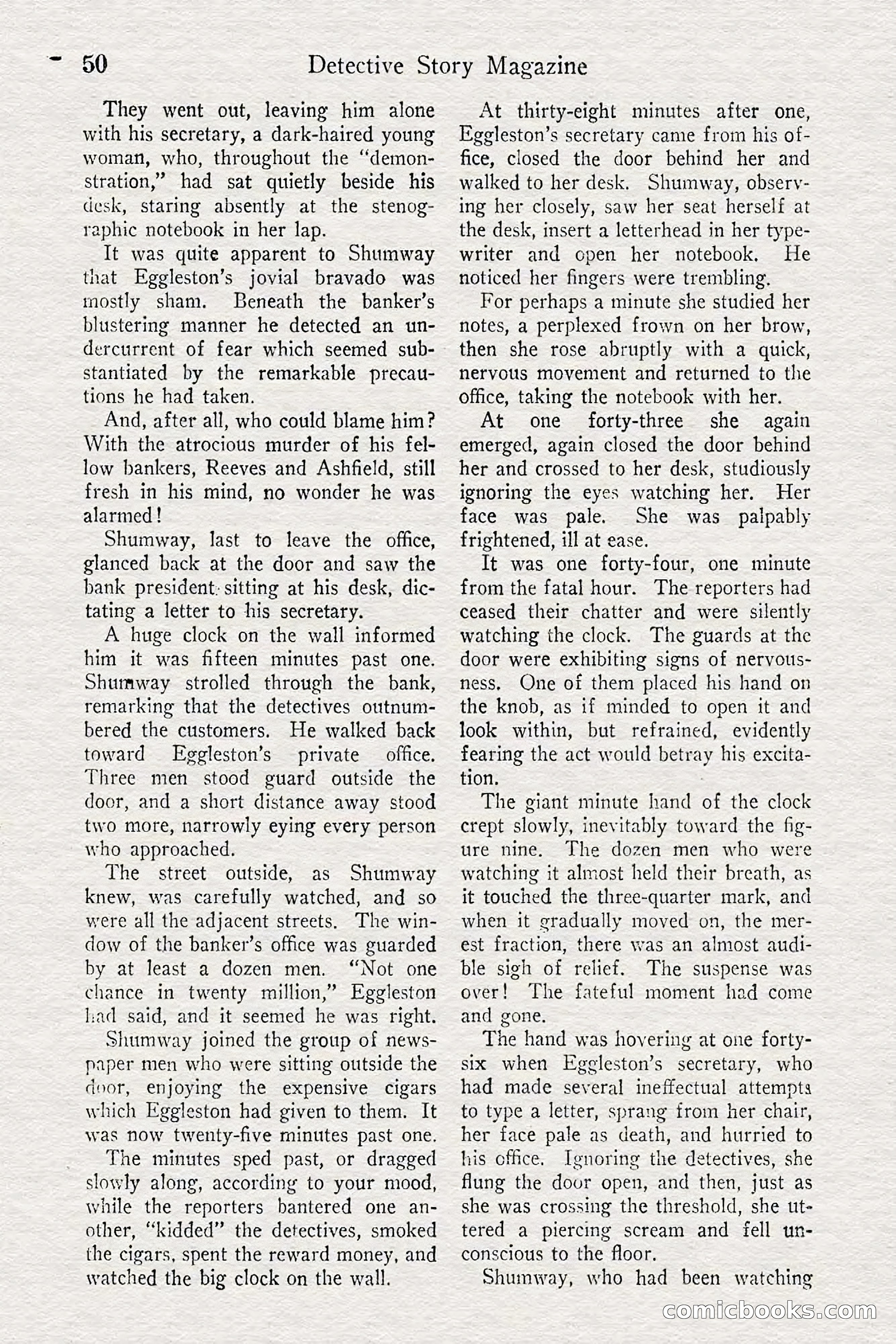 Detective Story Magazine — page 52 of 148