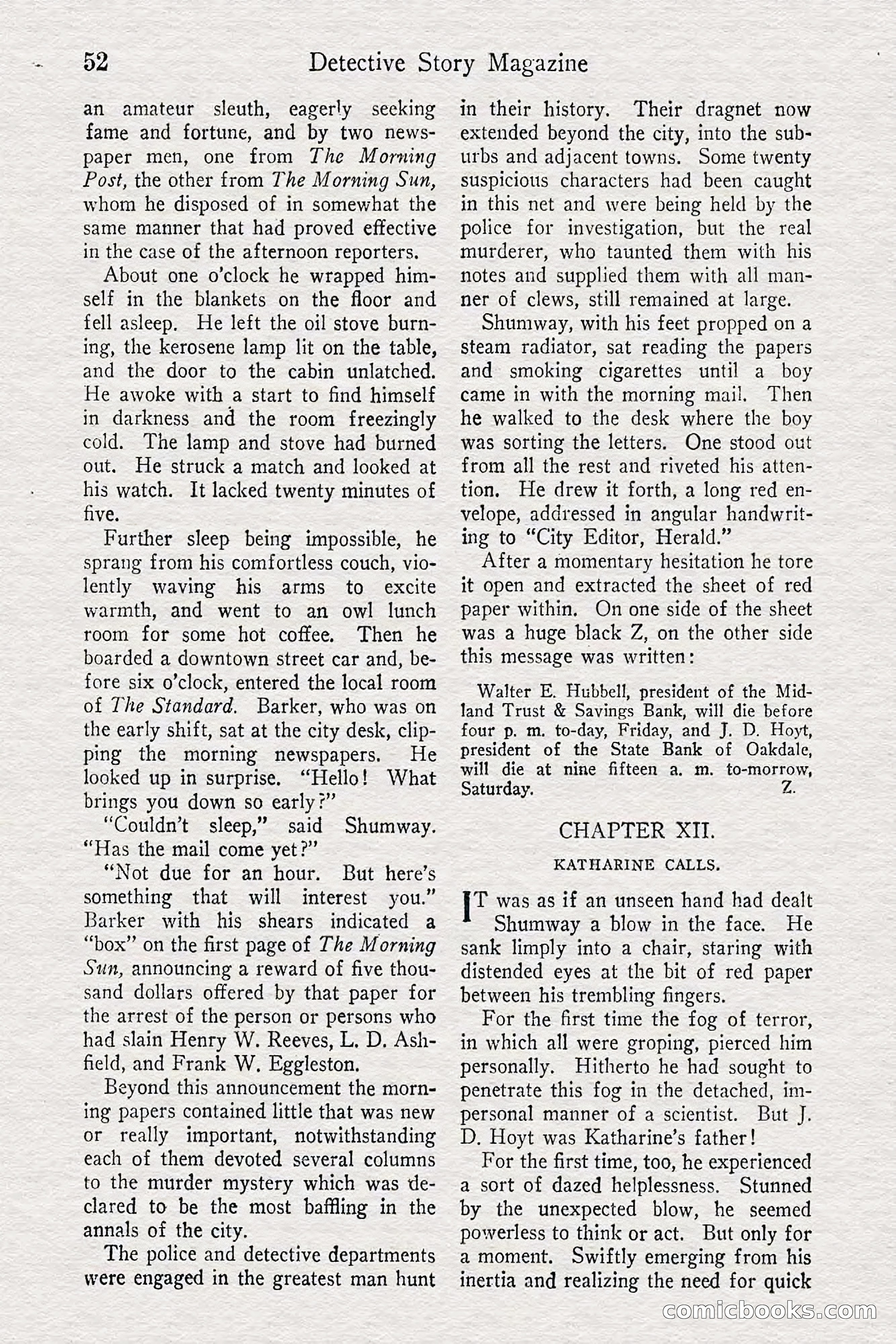 Detective Story Magazine — page 54 of 148