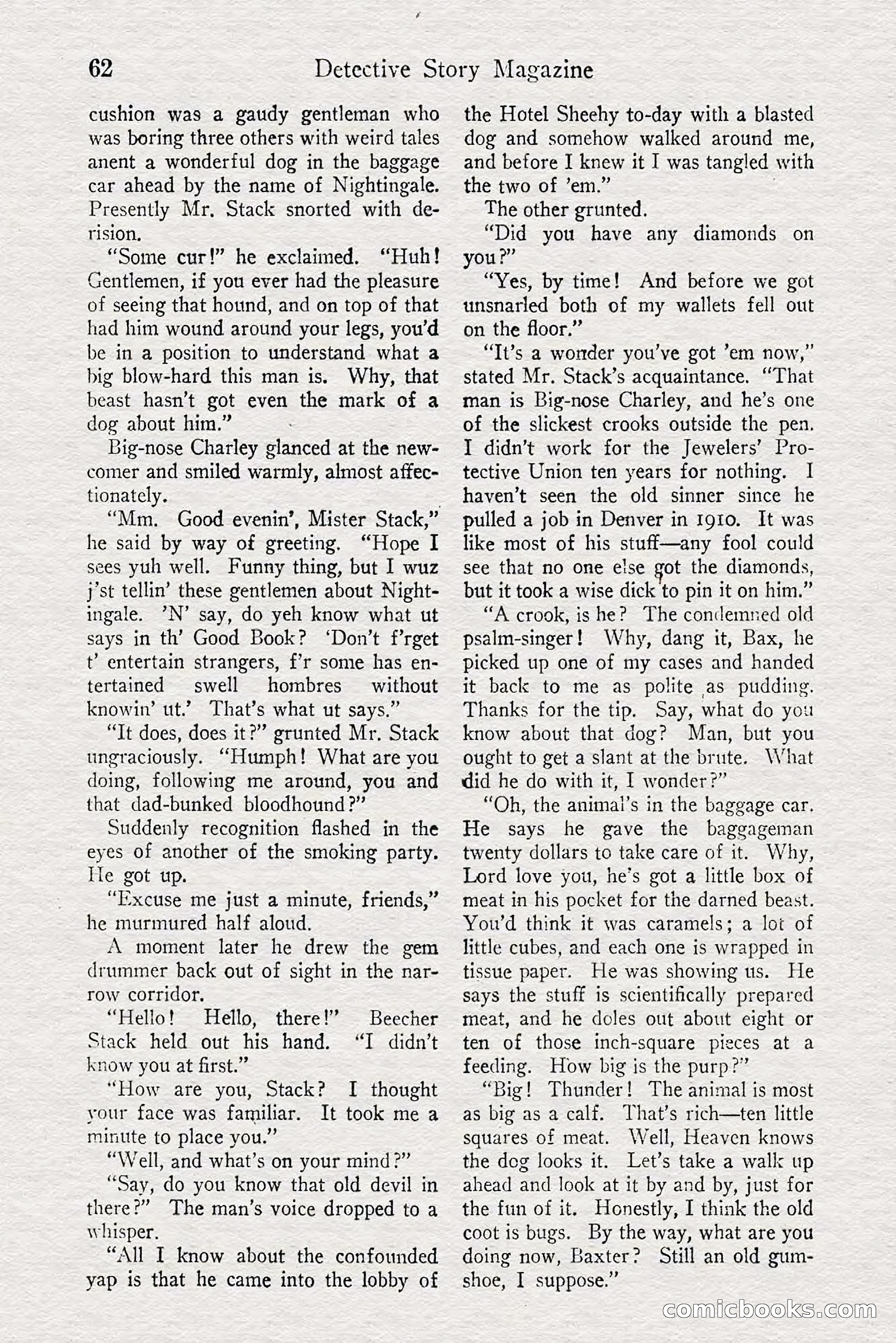 Detective Story Magazine — page 64 of 148