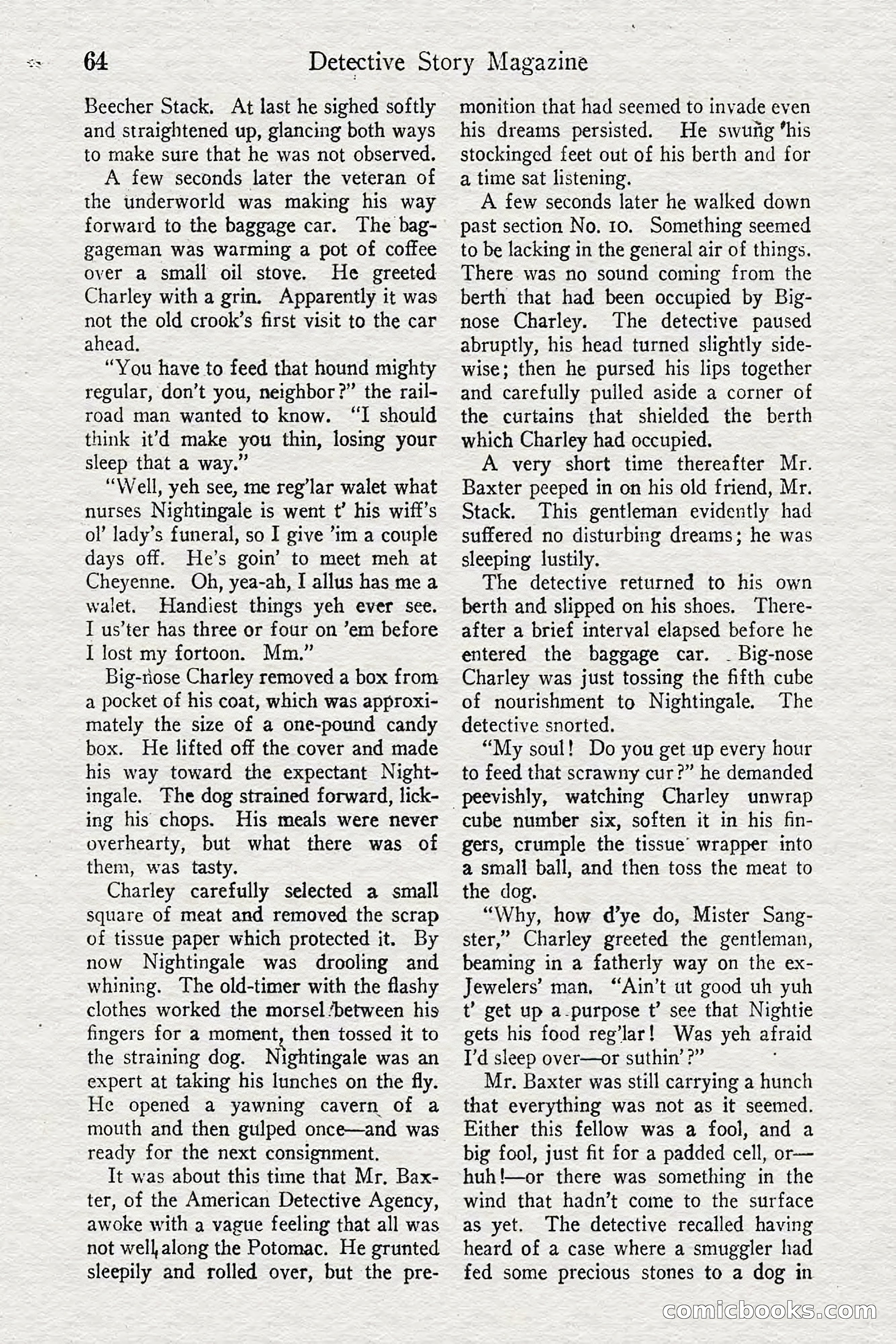 Detective Story Magazine — page 66 of 148