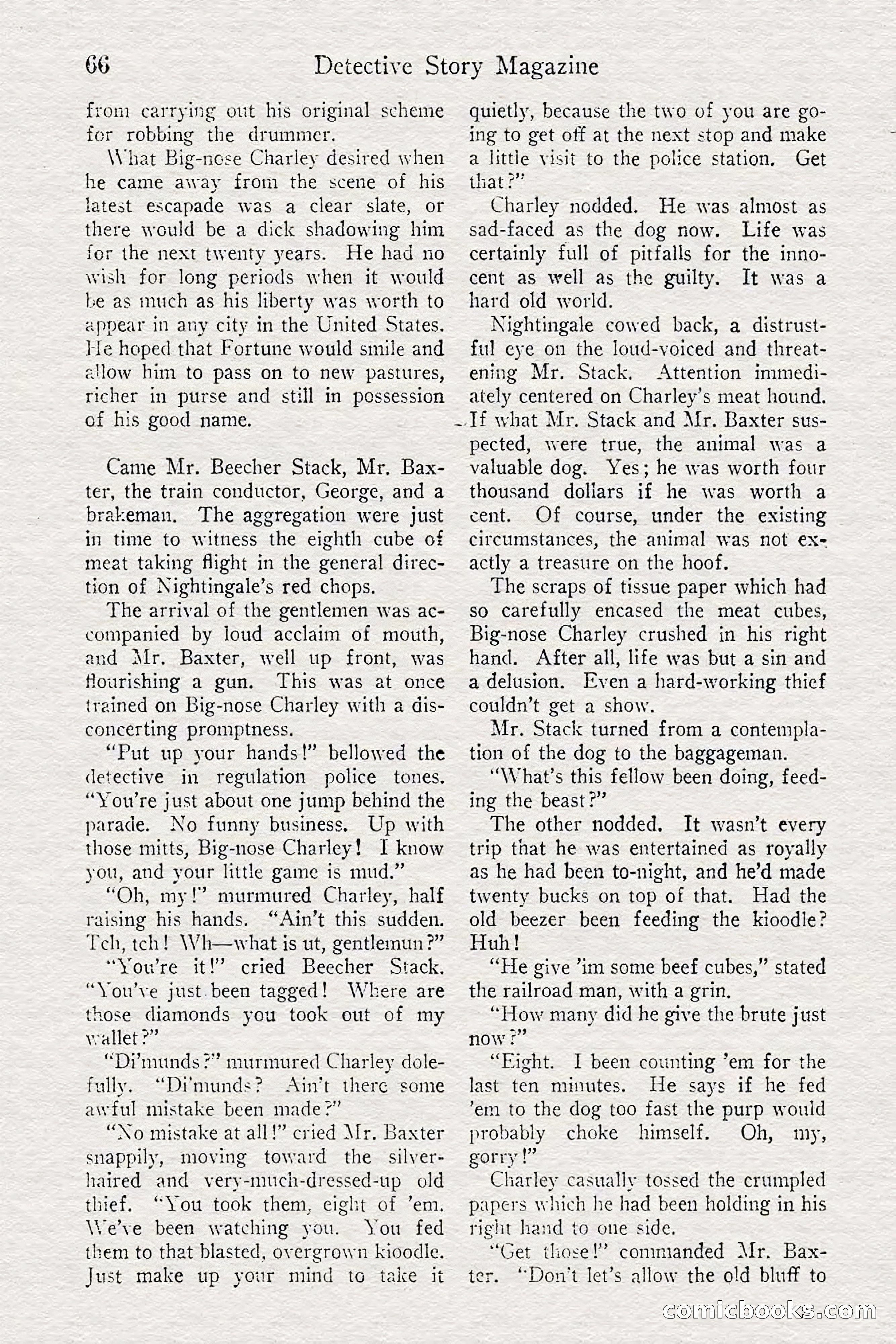 Detective Story Magazine — page 68 of 148