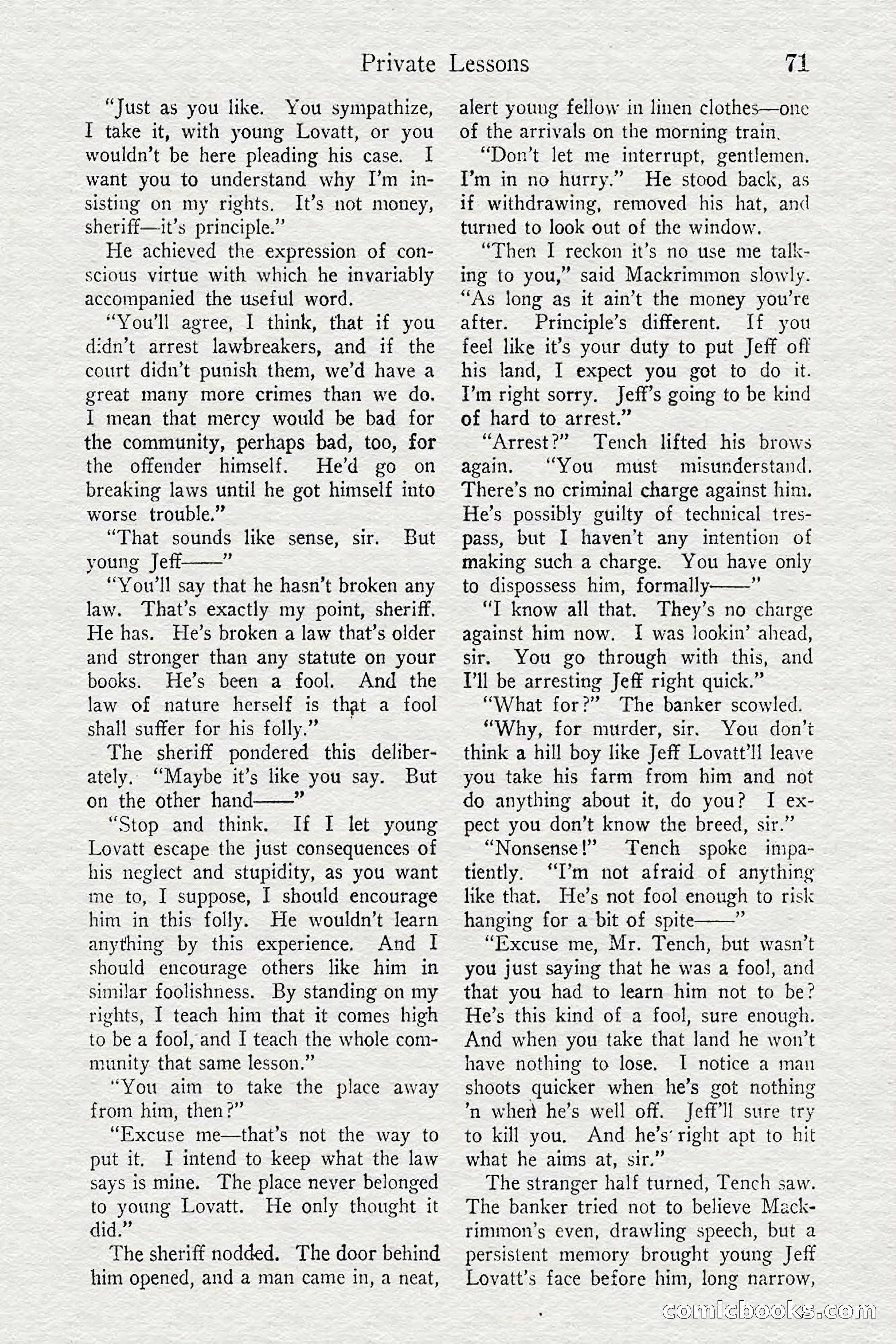 Detective Story Magazine — page 73 of 148