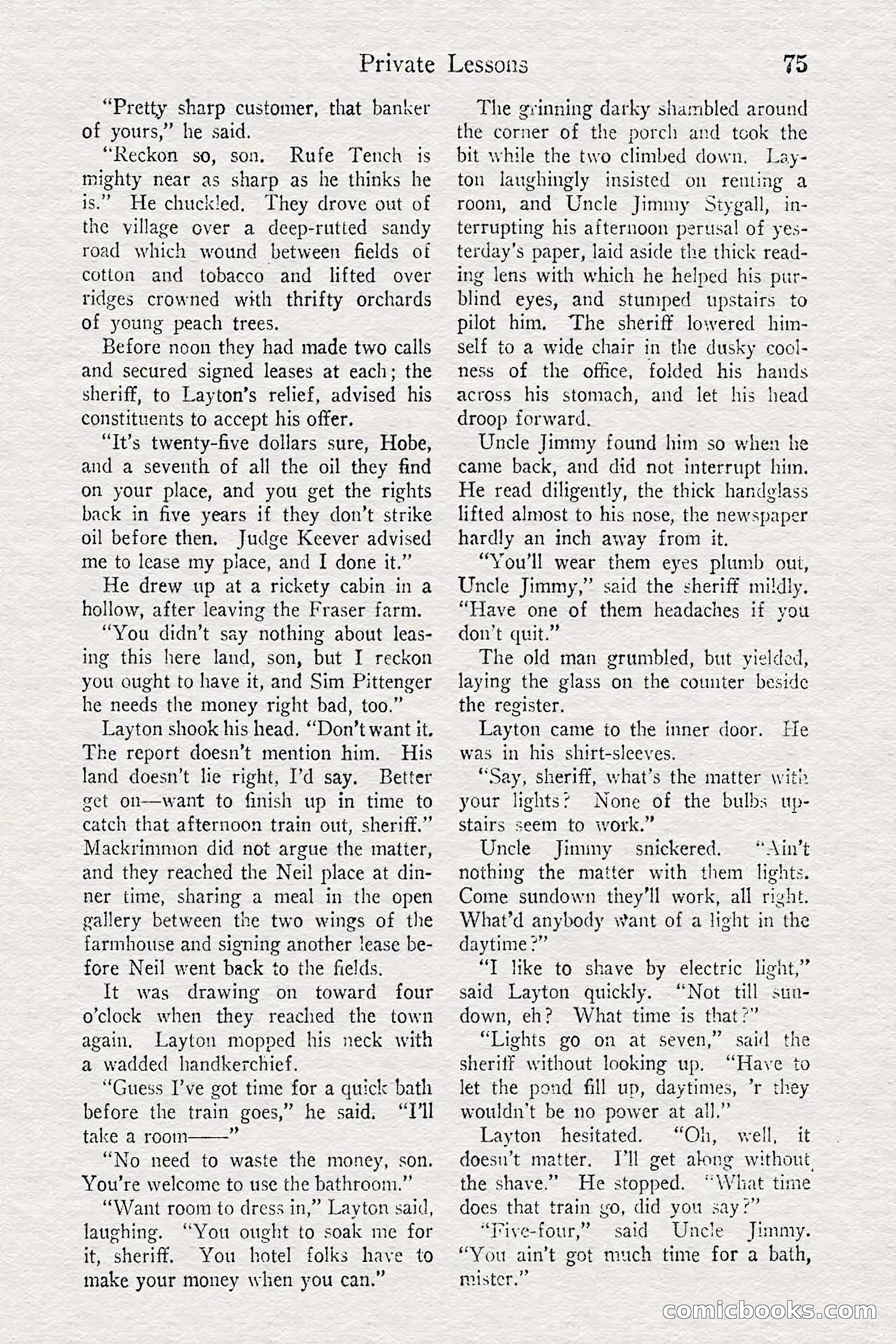 Detective Story Magazine — page 77 of 148