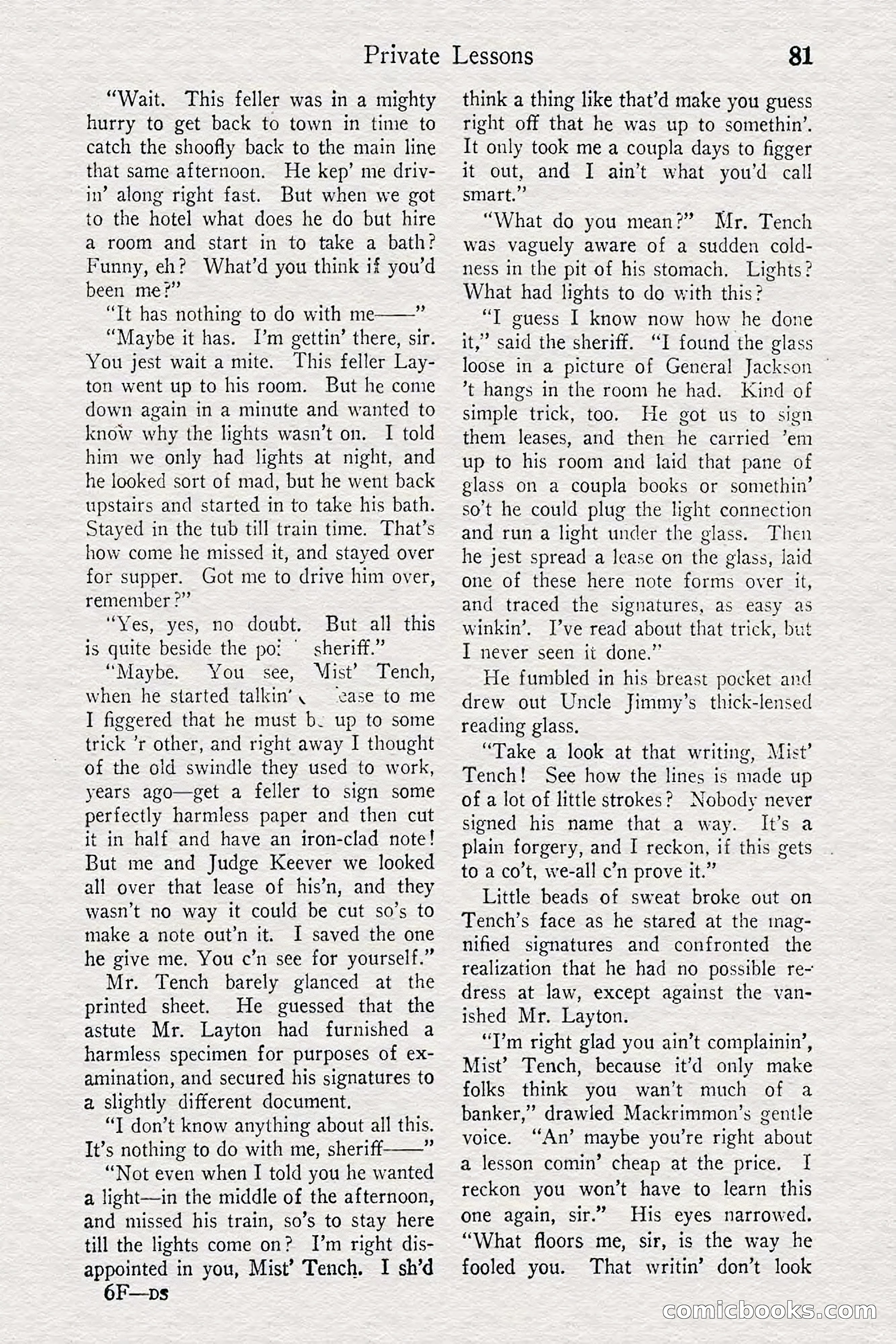 Detective Story Magazine — page 83 of 148