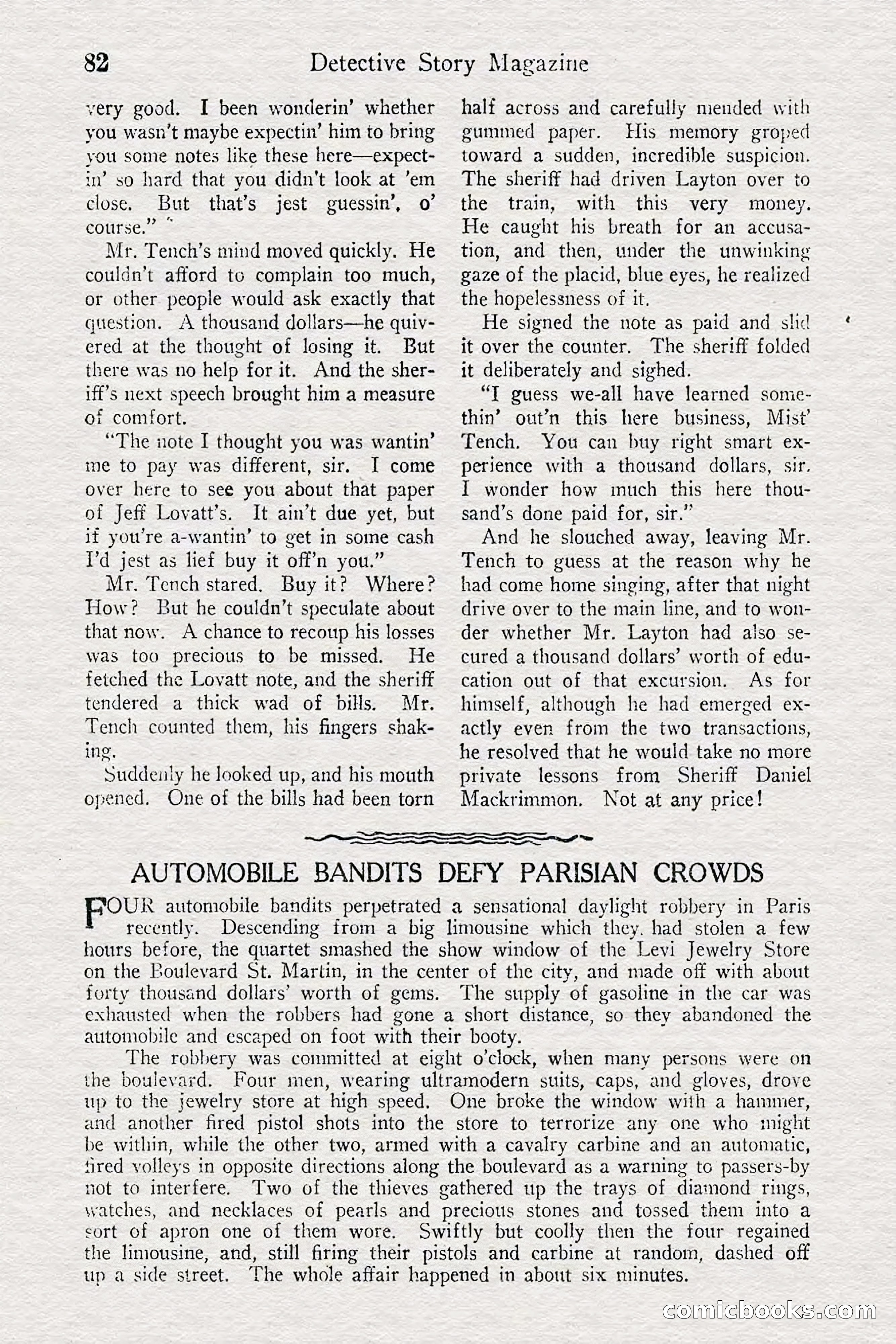 Detective Story Magazine — page 84 of 148