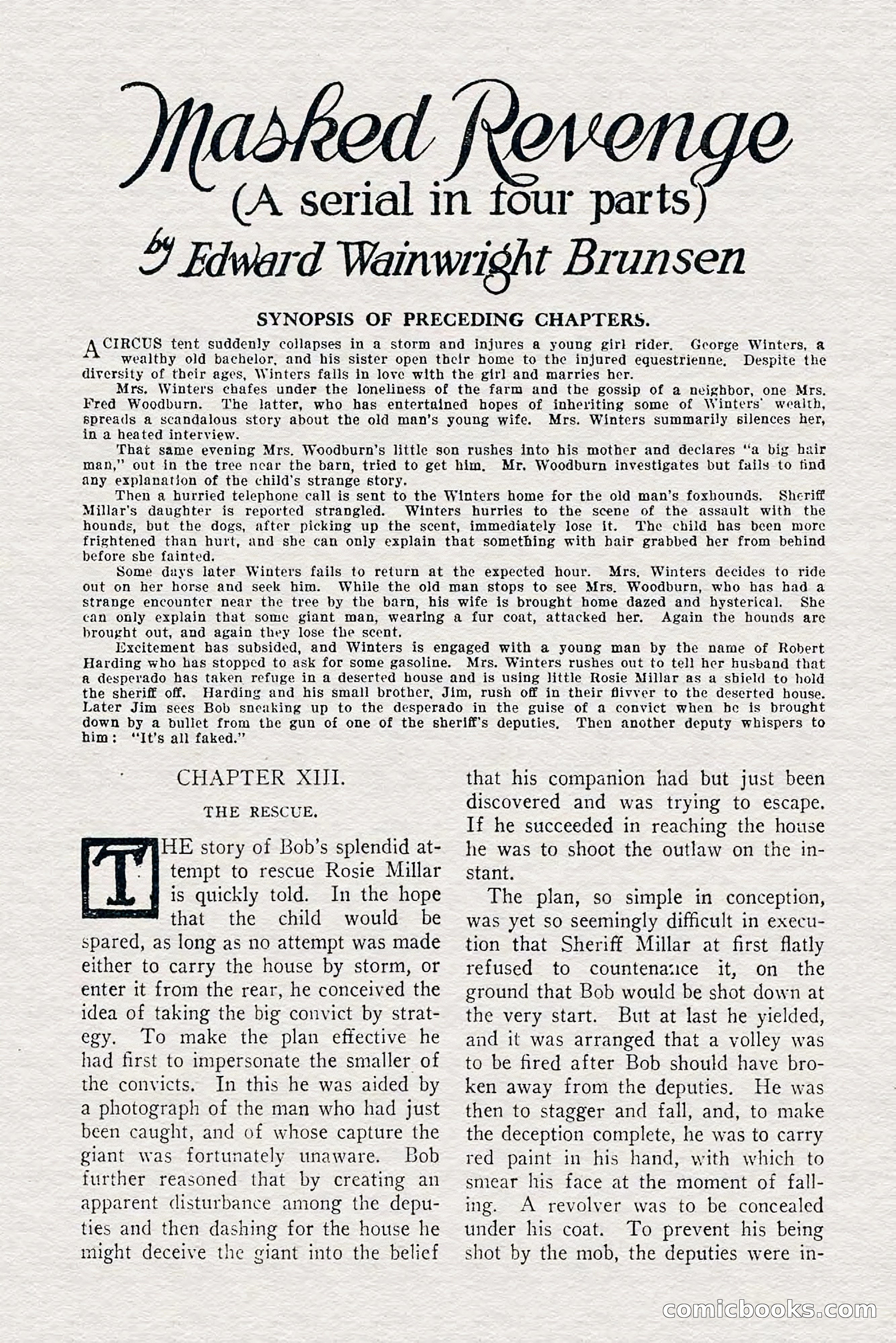 Detective Story Magazine — page 85 of 148