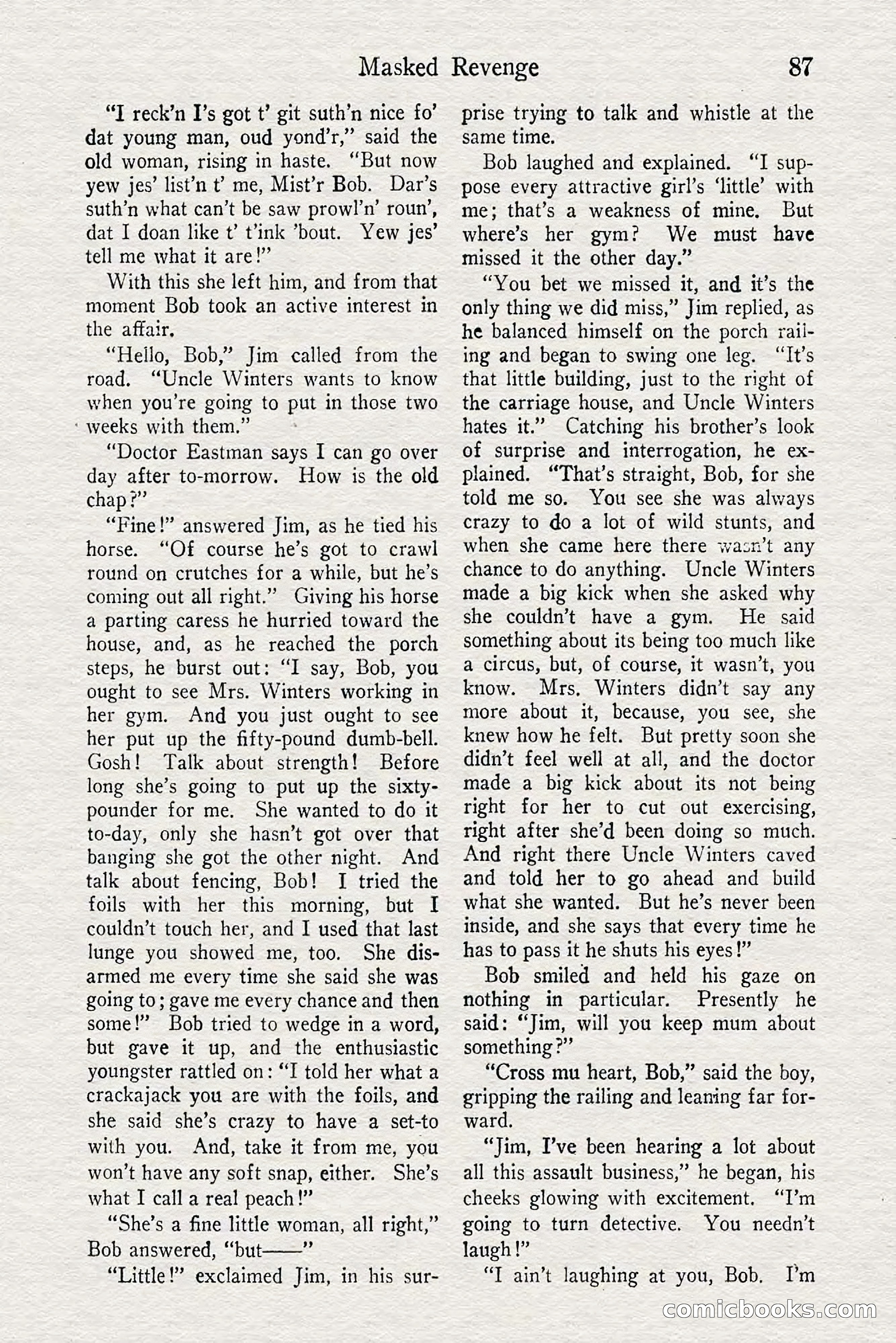 Detective Story Magazine — page 89 of 148