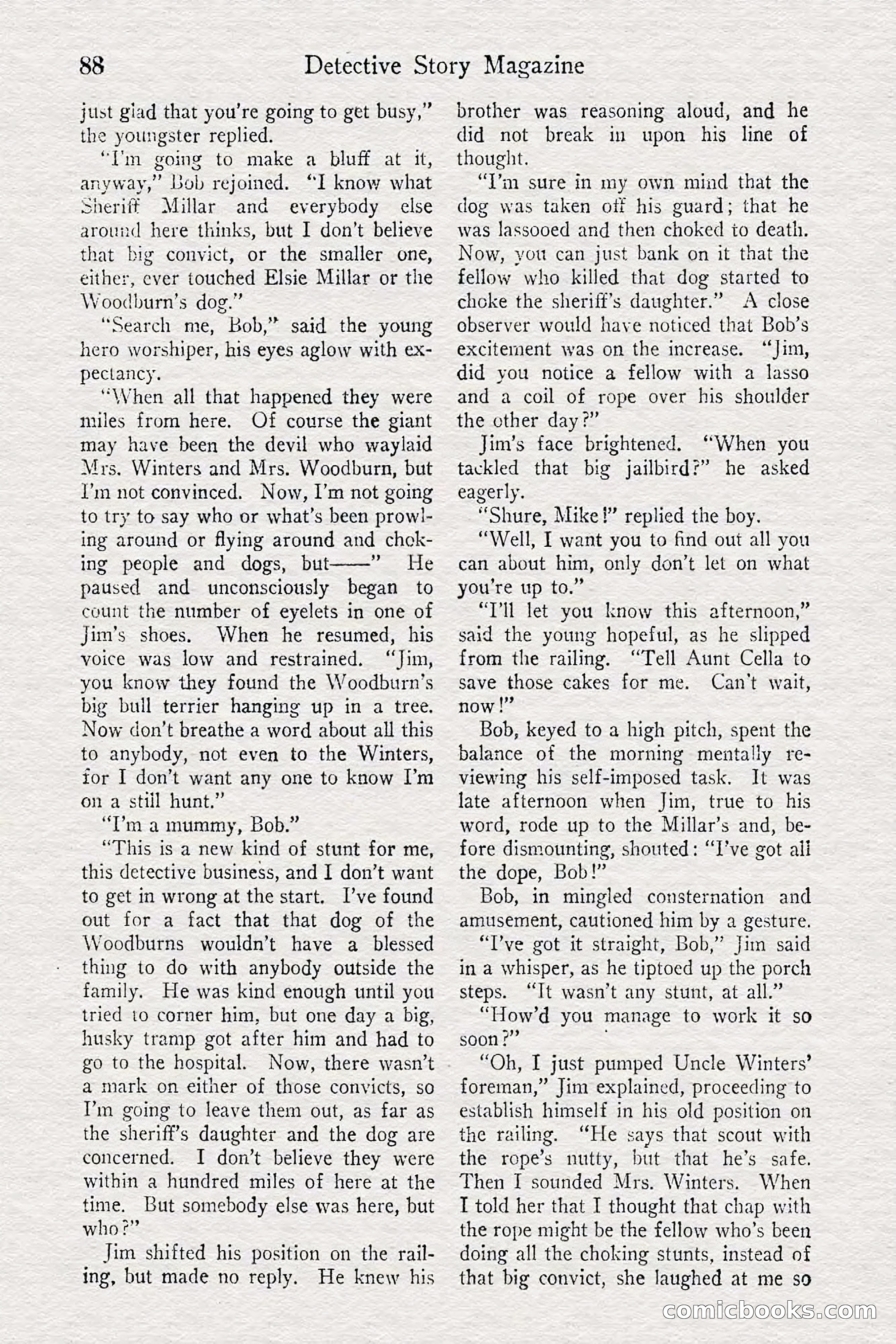 Detective Story Magazine — page 90 of 148
