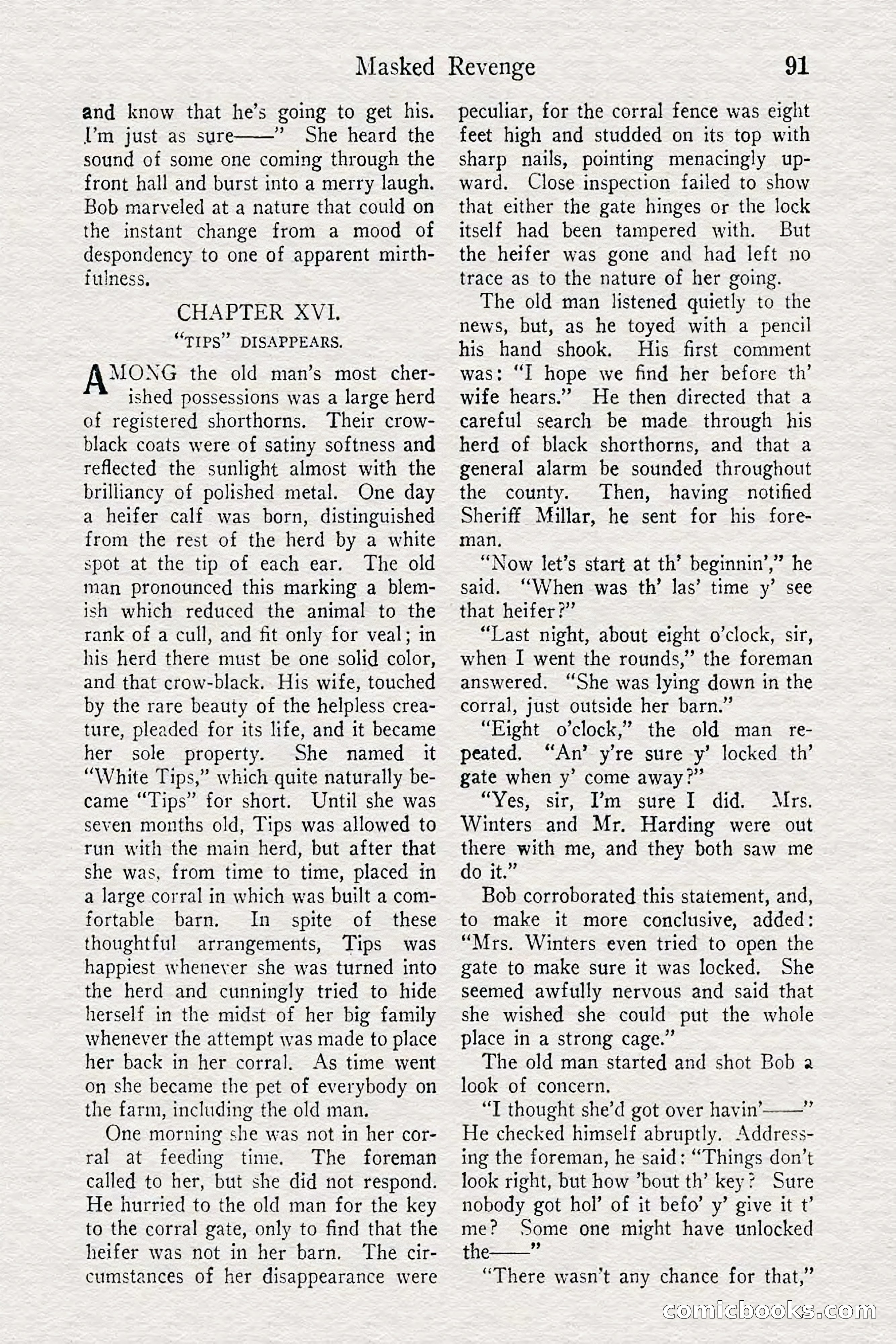 Detective Story Magazine — page 93 of 148