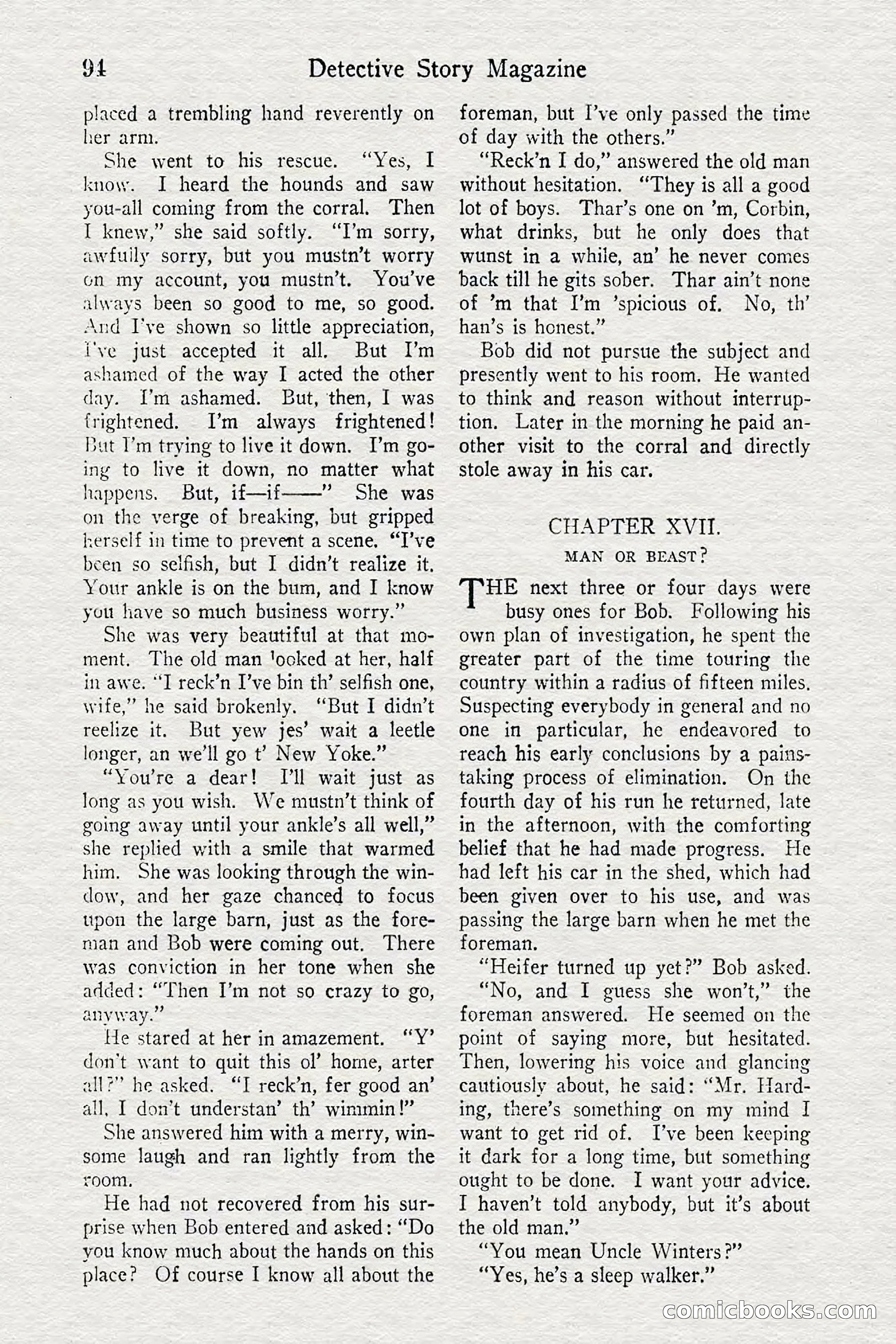 Detective Story Magazine — page 96 of 148