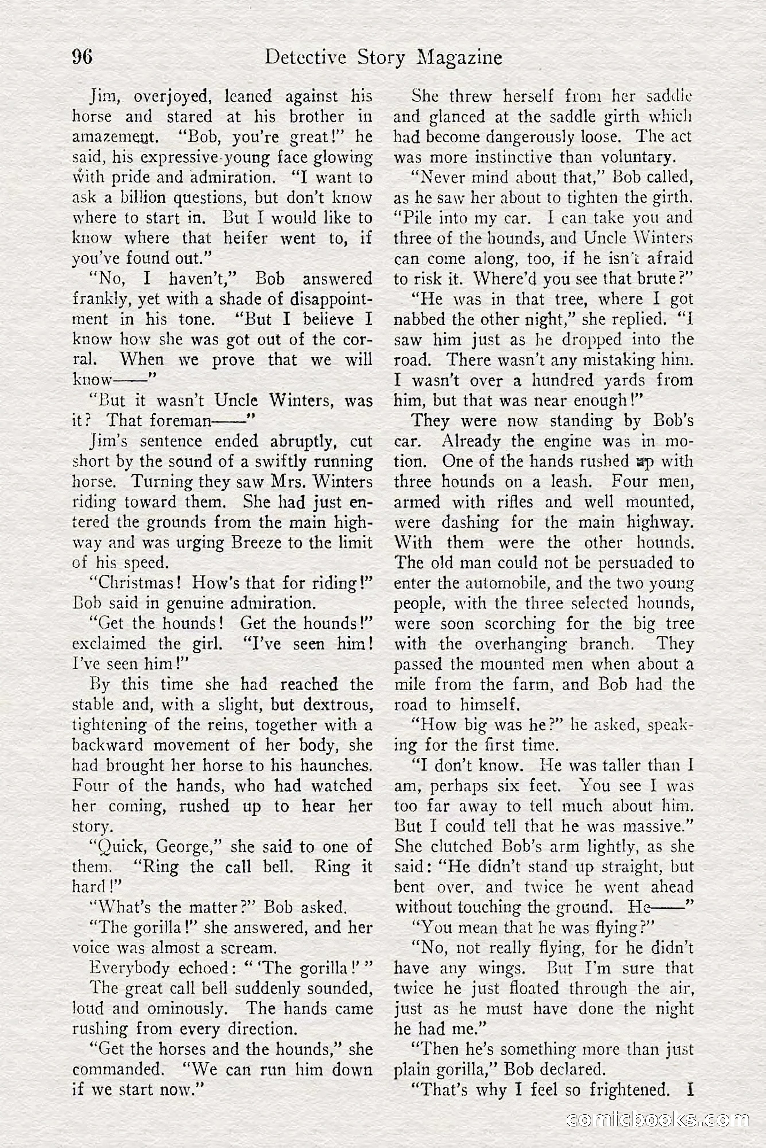 Detective Story Magazine — page 98 of 148