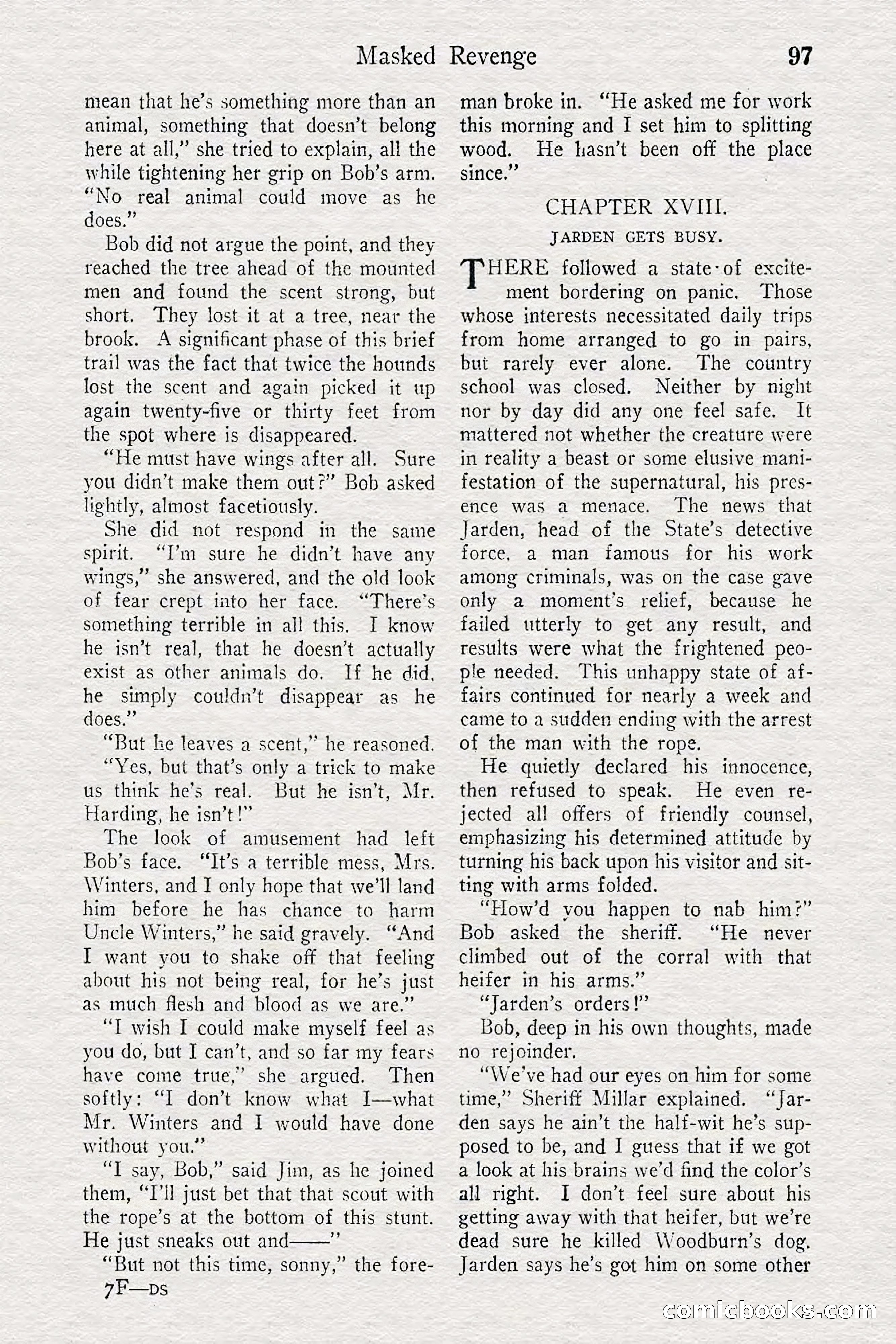 Detective Story Magazine — page 99 of 148