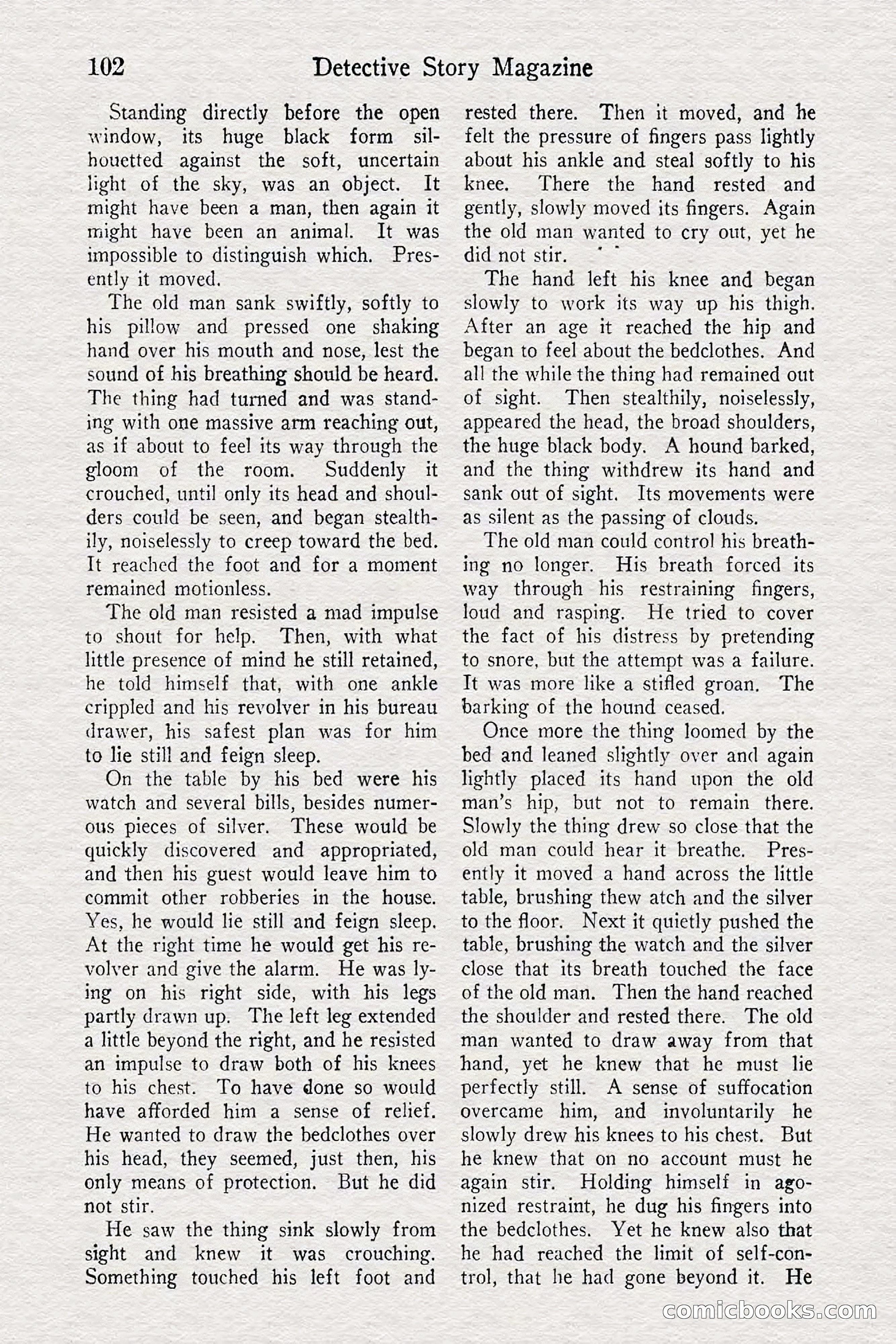 Detective Story Magazine — page 104 of 148