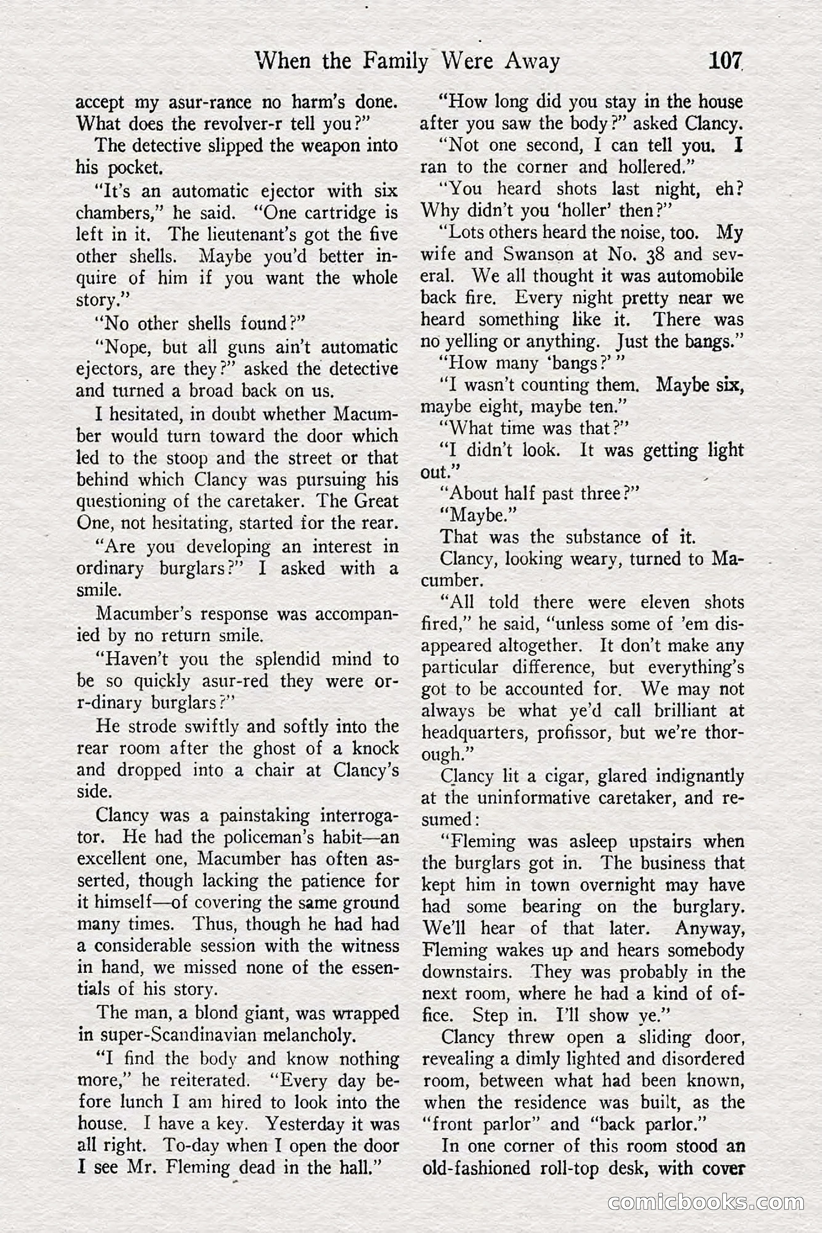 Detective Story Magazine — page 109 of 148