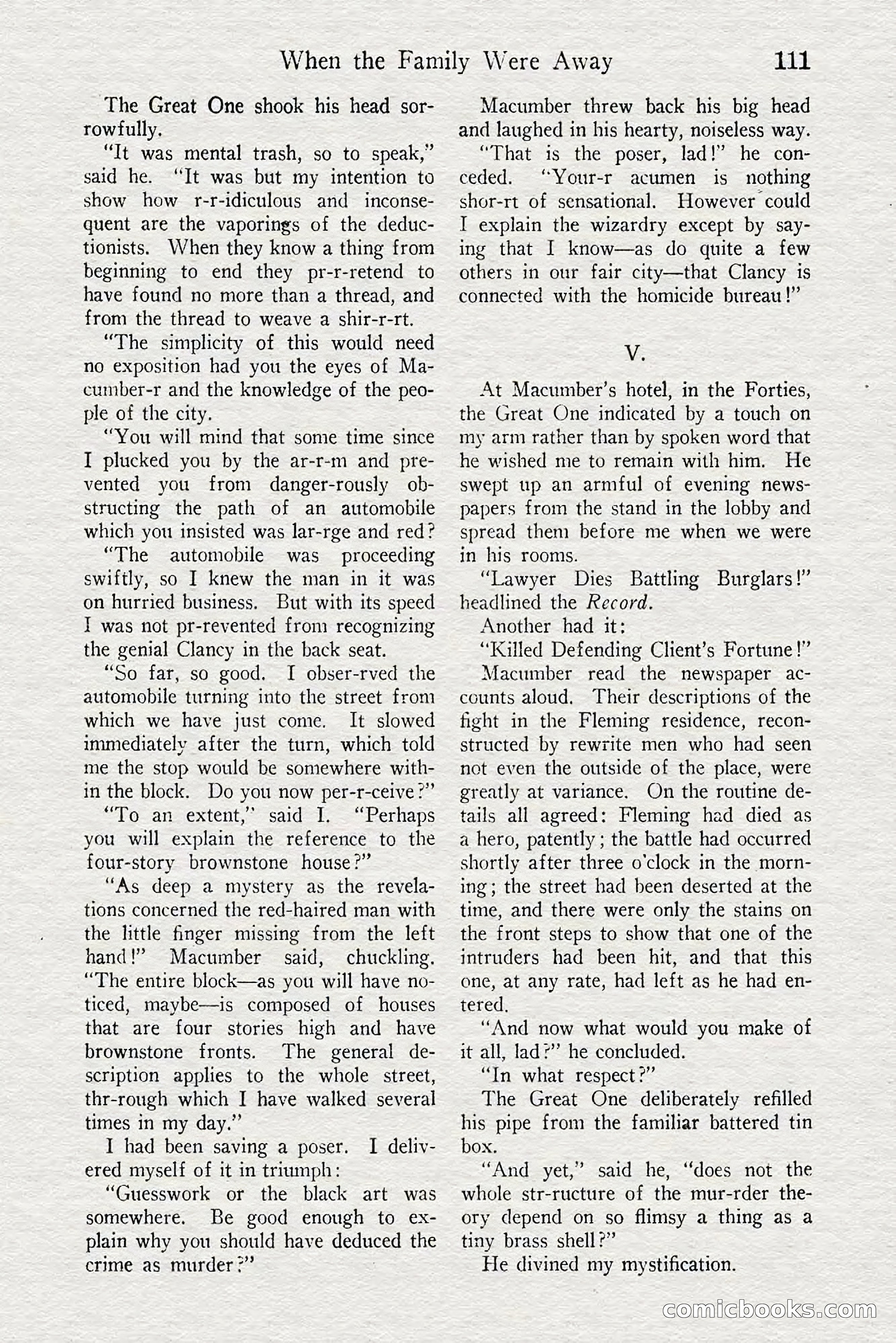 Detective Story Magazine — page 113 of 148