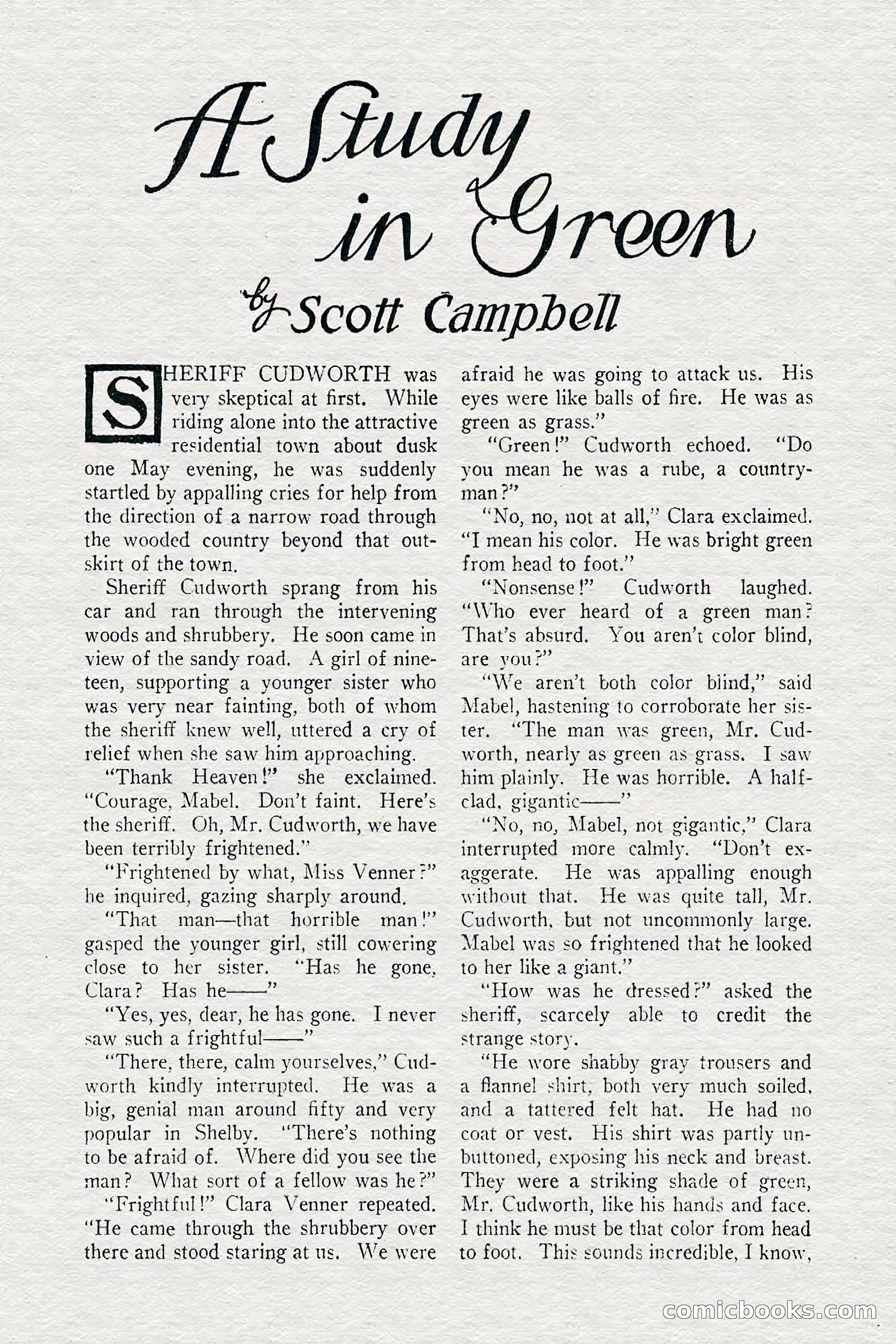 Detective Story Magazine — page 116 of 148
