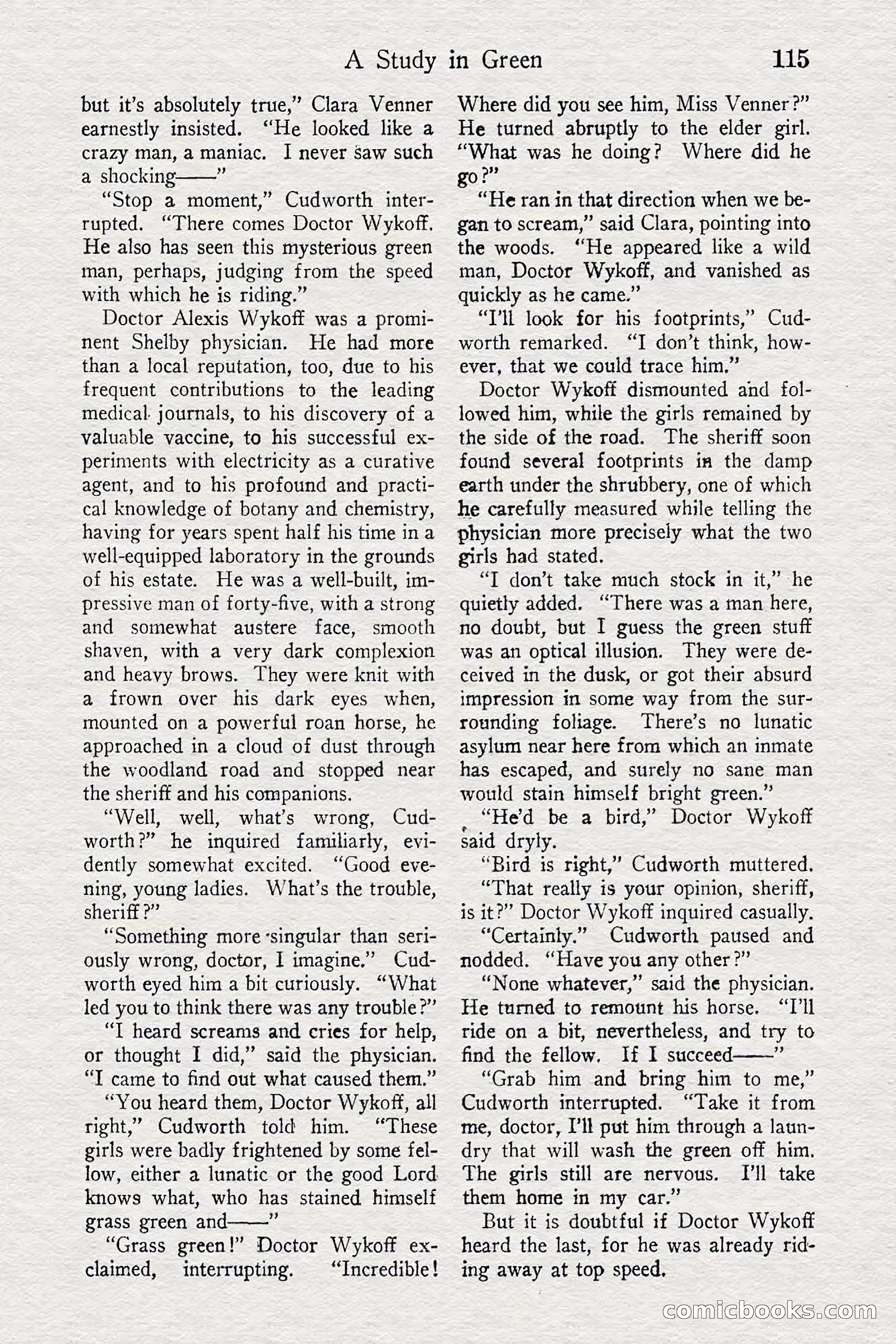 Detective Story Magazine — page 117 of 148