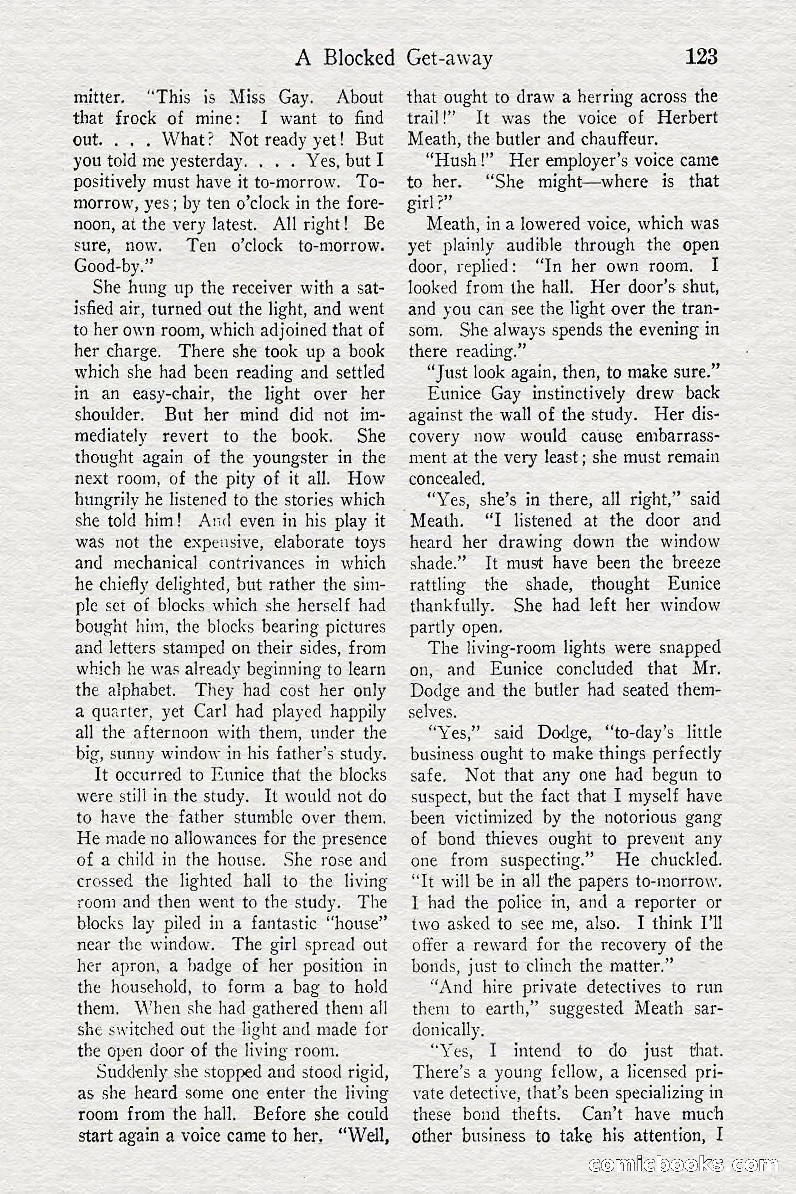 Detective Story Magazine — page 125 of 148