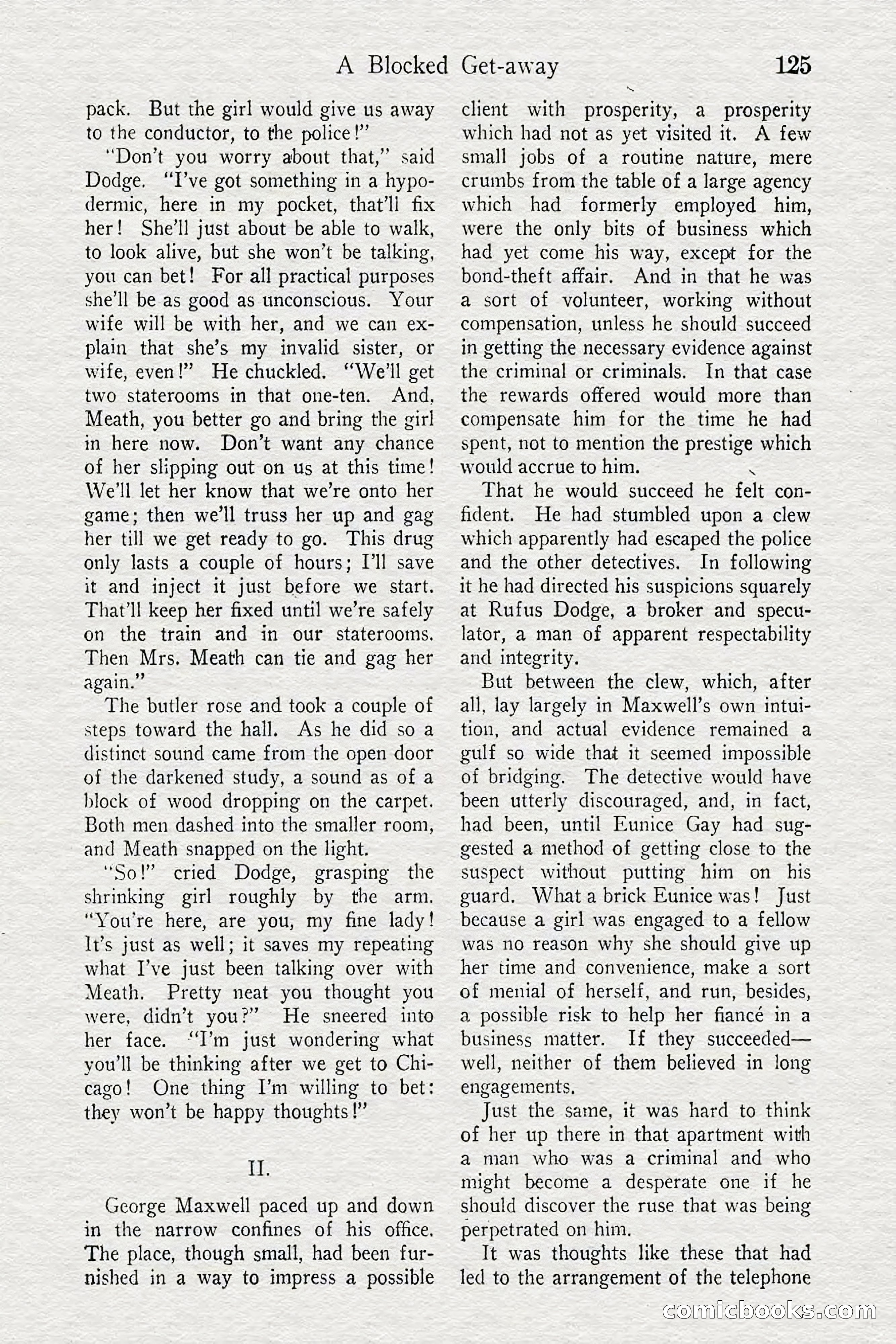 Detective Story Magazine — page 127 of 148