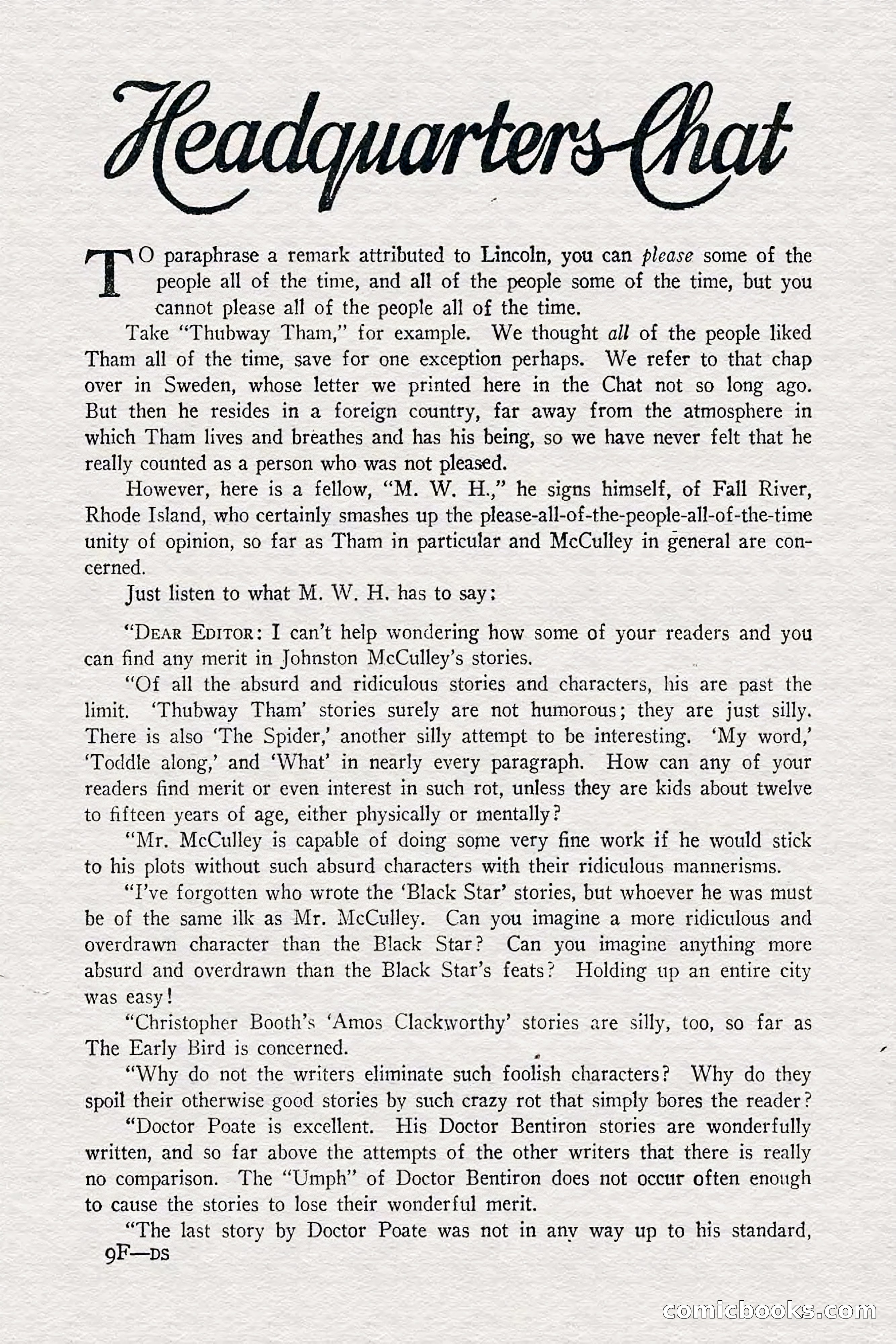 Detective Story Magazine — page 131 of 148