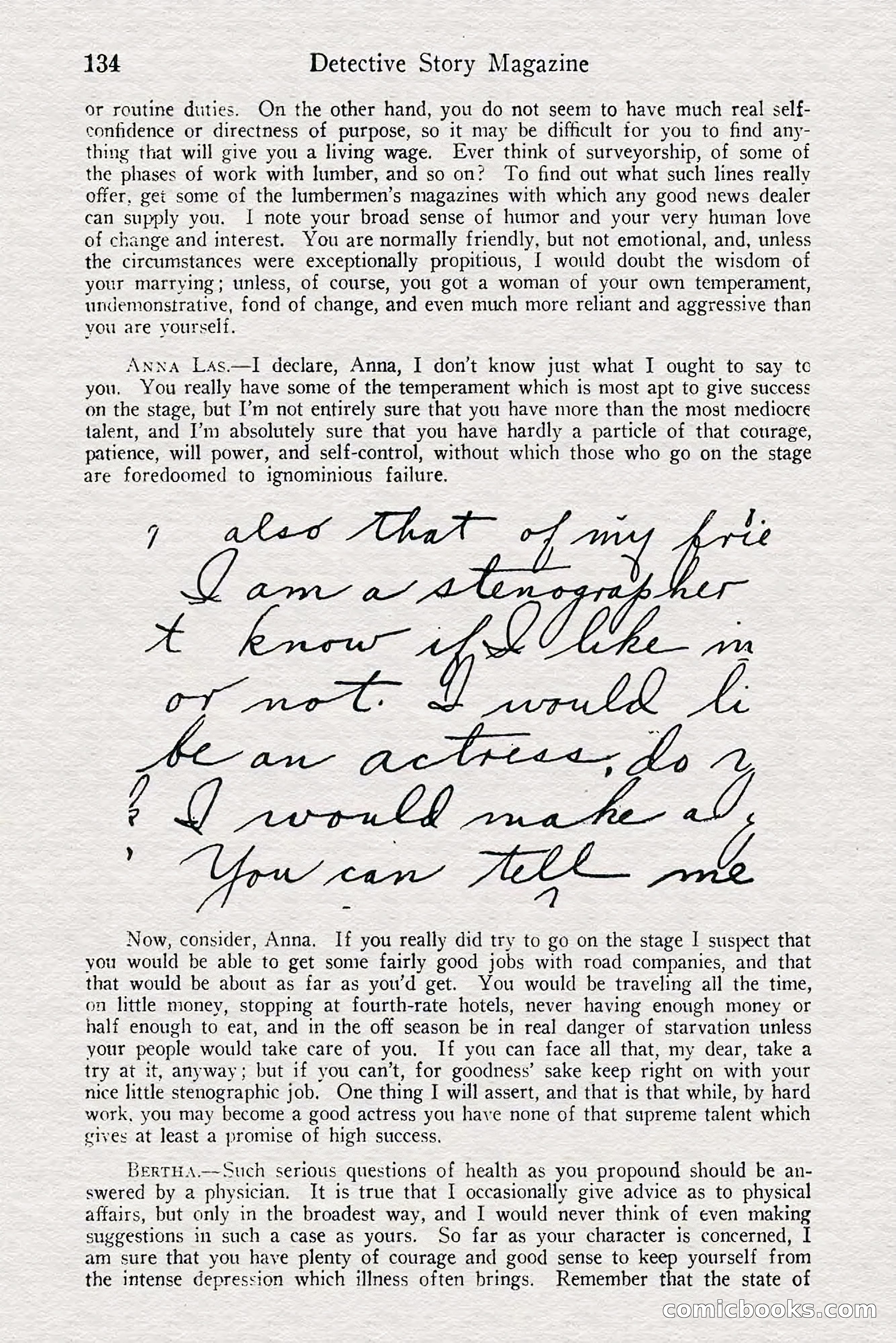 Detective Story Magazine — page 136 of 148